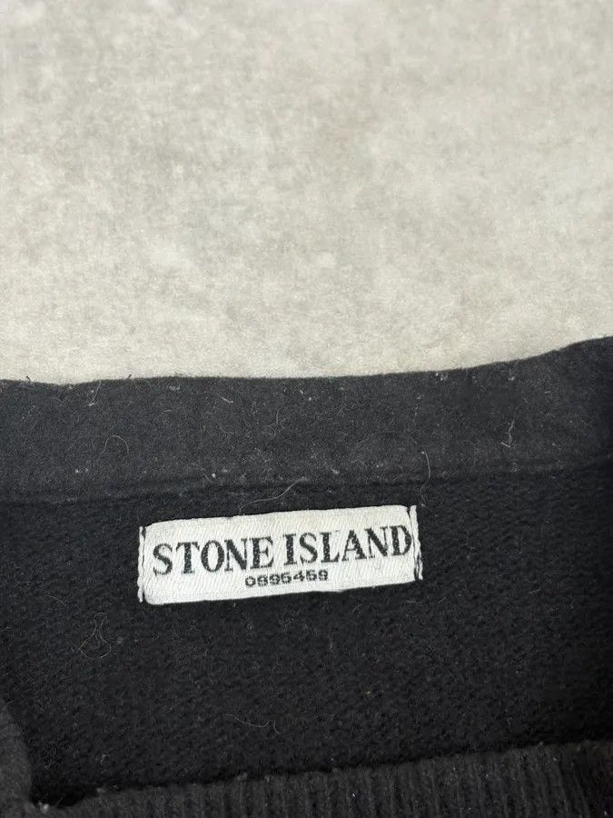 Stone Island Stone Island Black Wool Minimalist Sweater Size US S / EU 44-46 / 1 - 9 Thumbnail