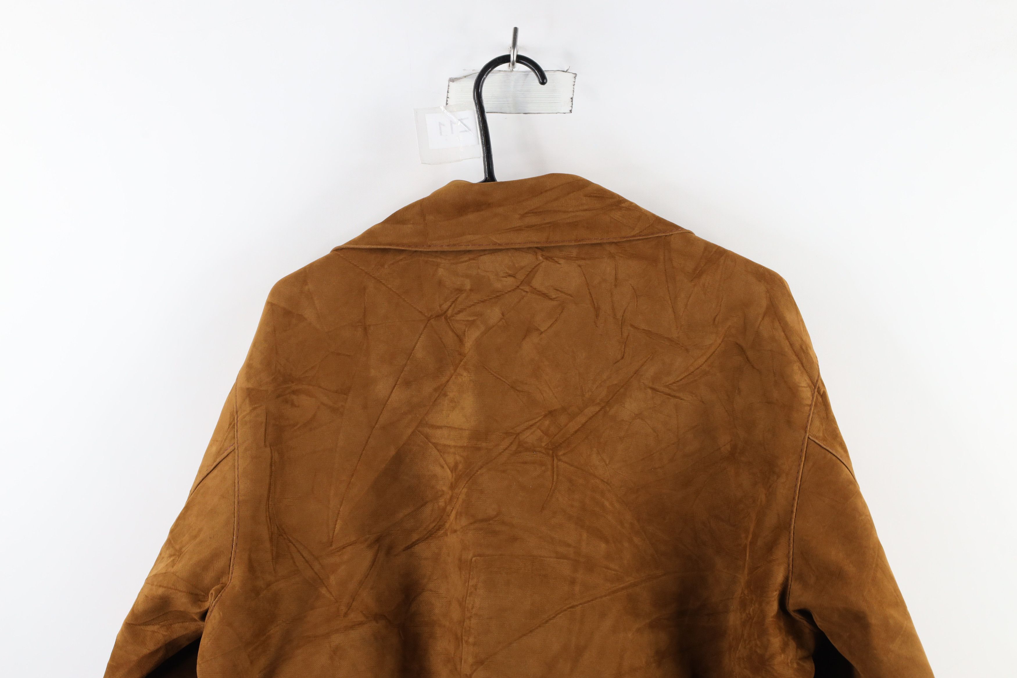 Vintage Vintage 90s Streetwear Full Zip Flight Bomber Jacket Size US L / EU 52-54 / 3 - 11 Thumbnail