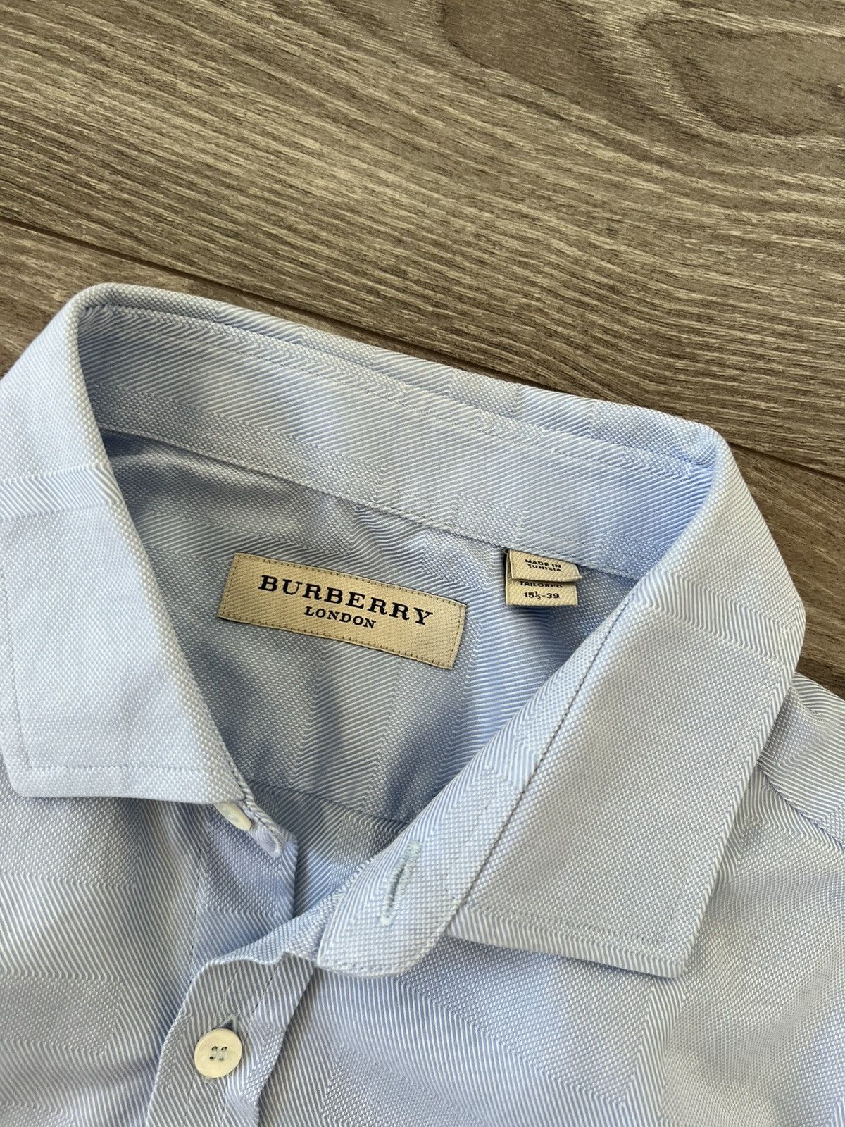Burberry ‼️Archival Burberry OldMoney Premium Luxury Cell Logo Shirt‼️ Size US L / EU 52-54 / 3 - 15 Thumbnail