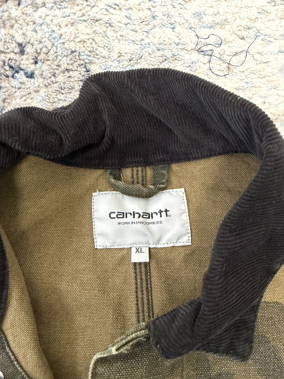Carhartt Wip Carhartt wip camo denim jacket Size US XL / EU 56 / 4 - 2 Thumbnail