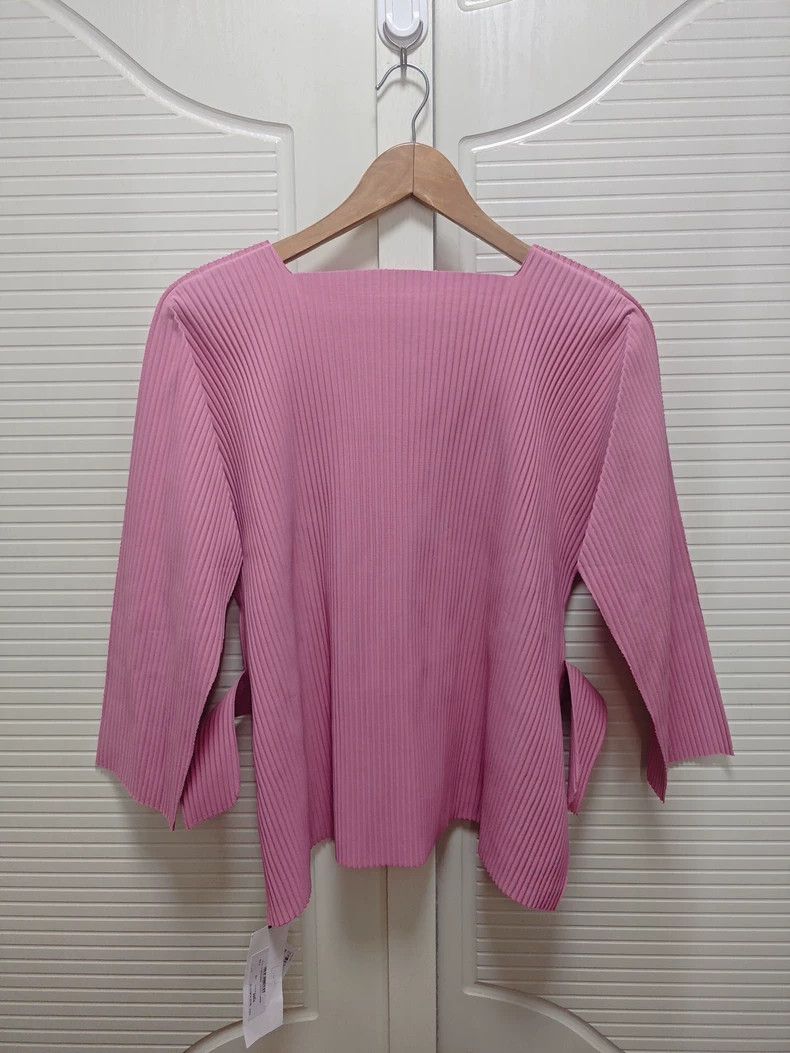 Other Issey Miyake/三宅一生 Pink square-neck top Size M / US 6-8 / IT 42-44 - 6 Thumbnail
