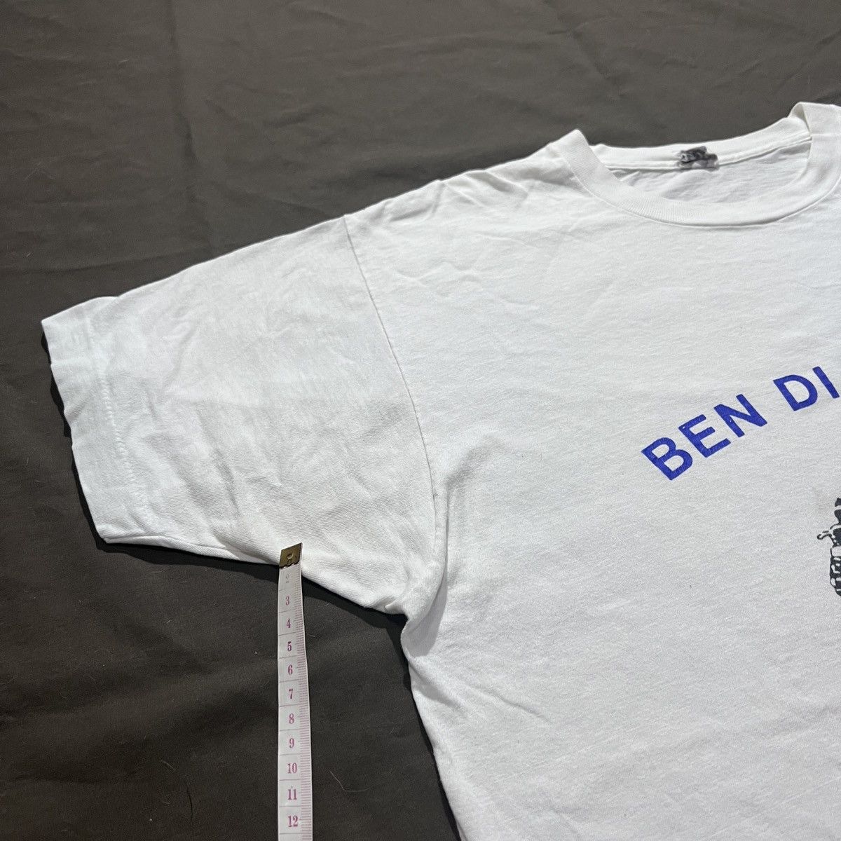 NHL Vintage 90s NHL Hockey BEN DIAMOND Promo Tee Size US XL / EU 56 / 4 - 5 Thumbnail