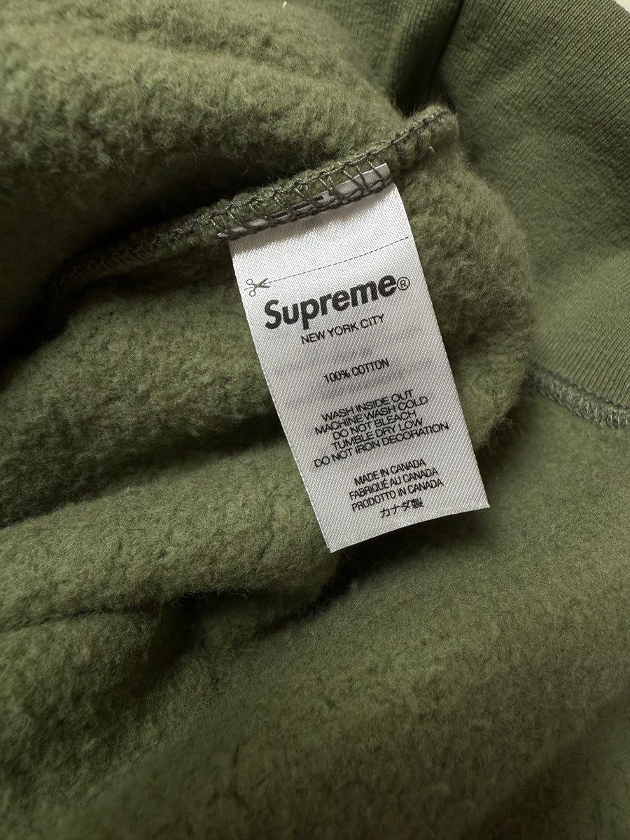 Supreme × Wtaps Supreme x WTAPS Crewneck Light Olive FW21 Size US L / EU 52-54 / 3 - 6 Thumbnail