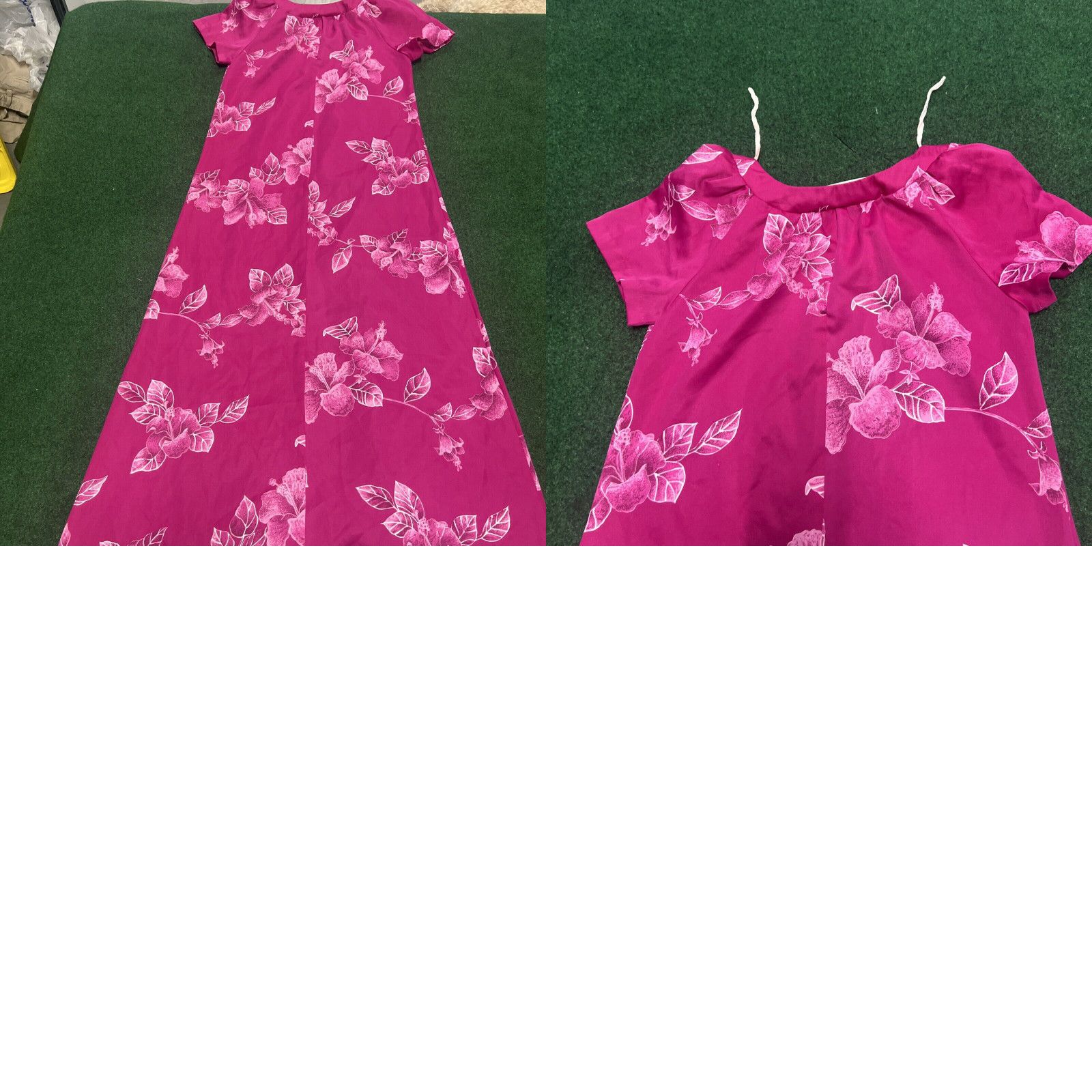 Hilo Hattie Hilo Hattie Dress Womens Large Pink Vintage Hawaiian Midi Floral Mumu Monstera Size L / US 10 / IT 46 - 8 Thumbnail