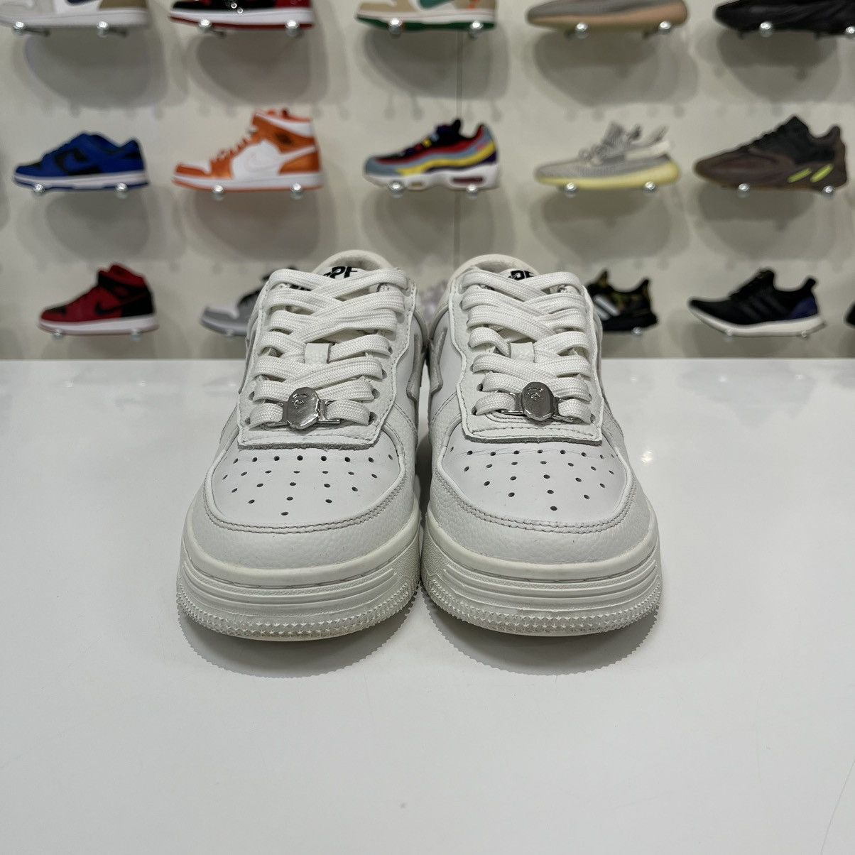 Bape A Bathing Ape Bape Sta White Size US 5 / EU 37 - 8 Thumbnail
