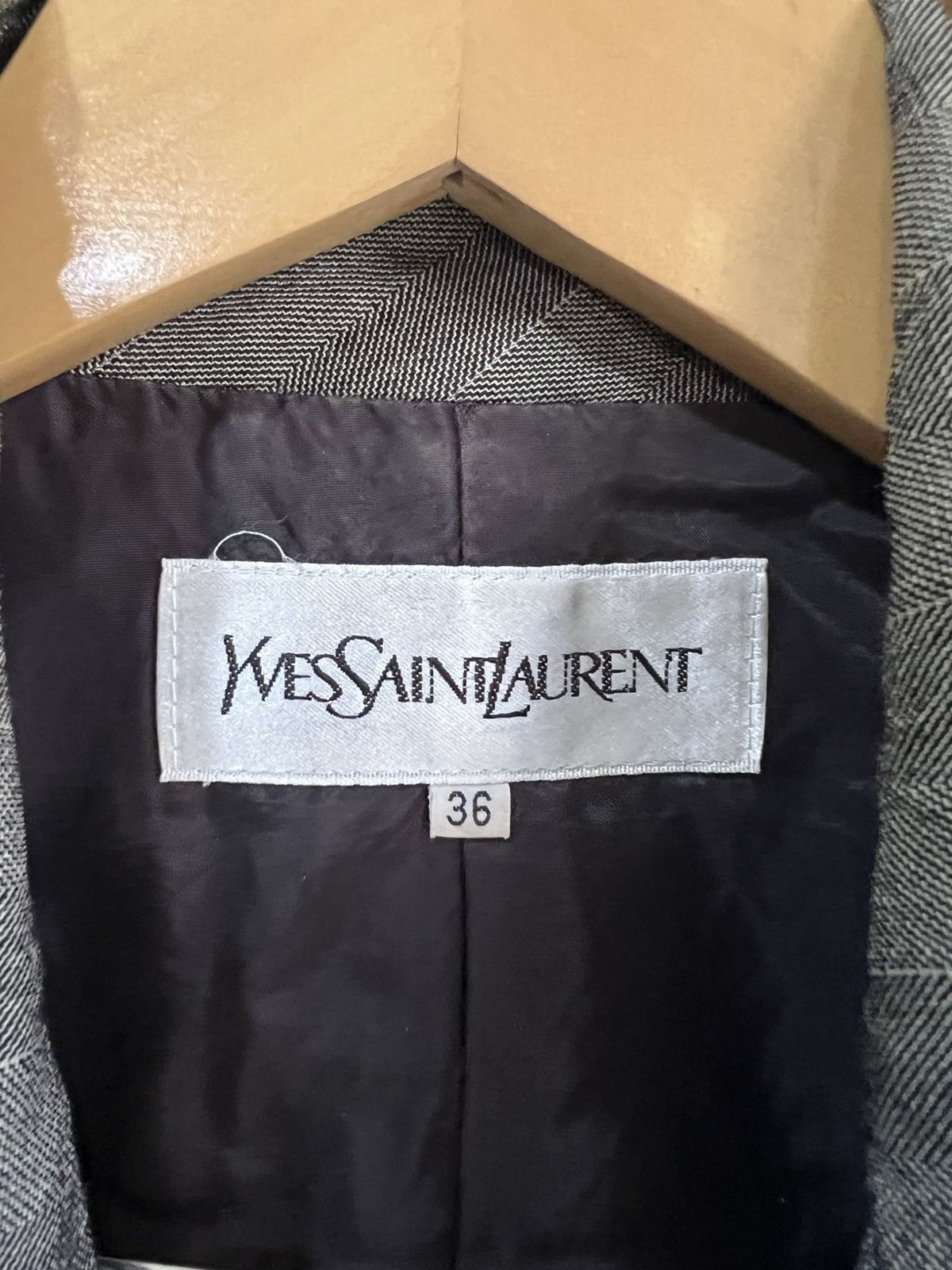 Yves Saint Laurent 🔥Vintage Yves Saint Laurent Blazer Size M / US 6-8 / IT 42-44 - 14 Thumbnail