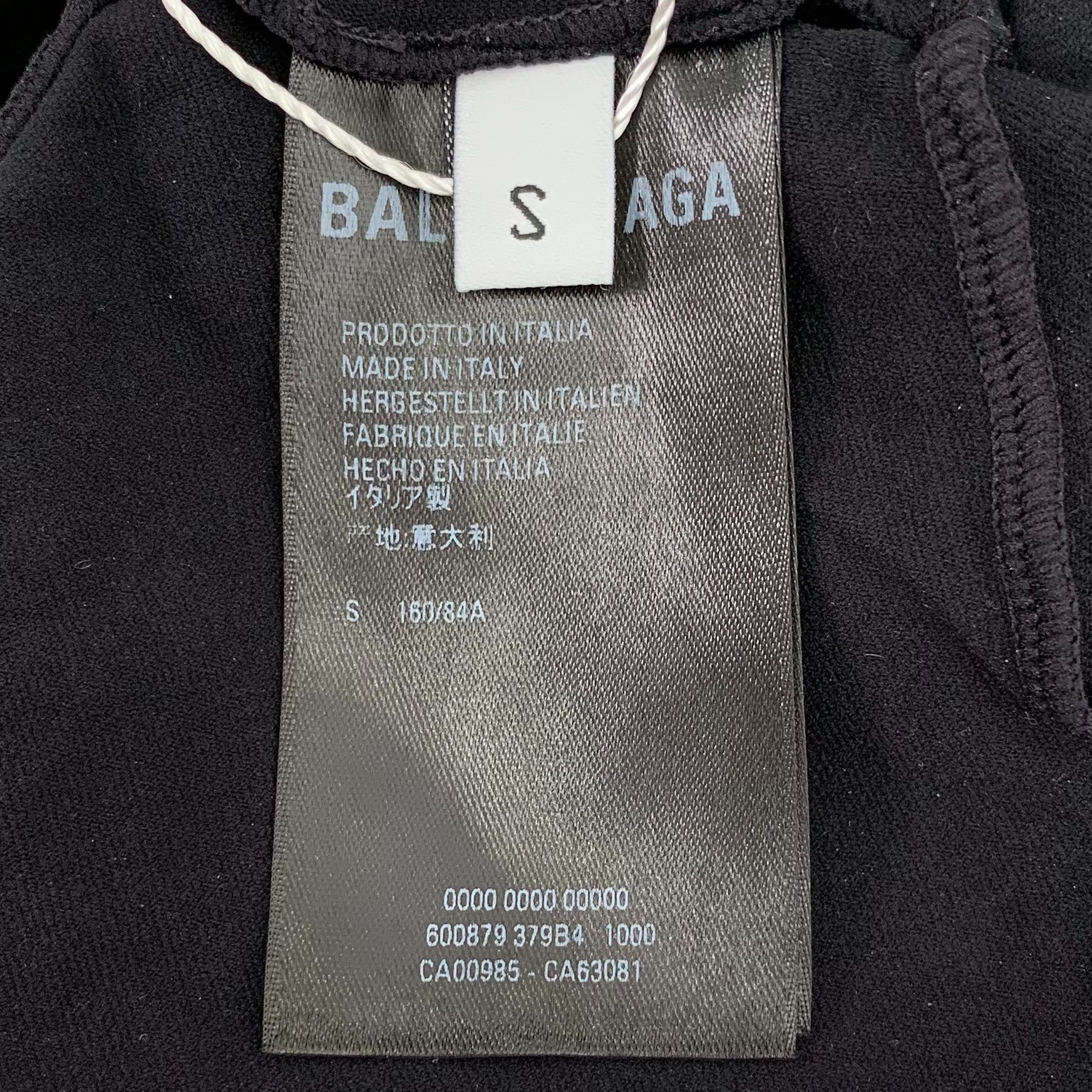 Balenciaga Balenciaga Black Logo Print Knit Sweater Size S Made In Ital Size S / US 4 / IT 40 - 4 Thumbnail