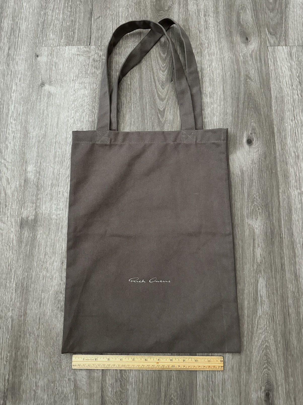 Rick Owens Mainline Tote Bag in Grey, Men's