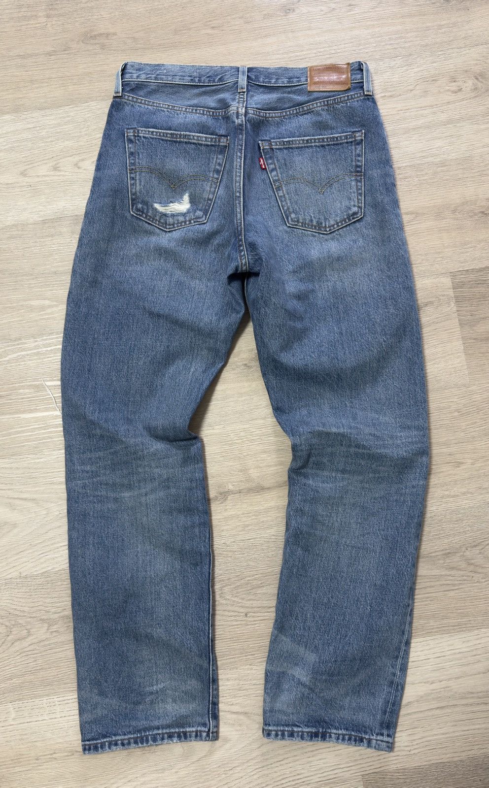 Levi's Vintage Clothing Vintage Levis 501 Selvedge denim Size US 33 - 2 Thumbnail