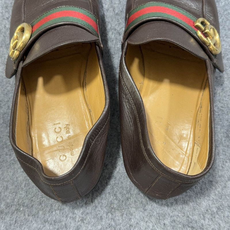 Gucci Gucci Comfortable Casual Brown Leather Shoes Size US 9.5 / EU 42-43 - 6 Thumbnail