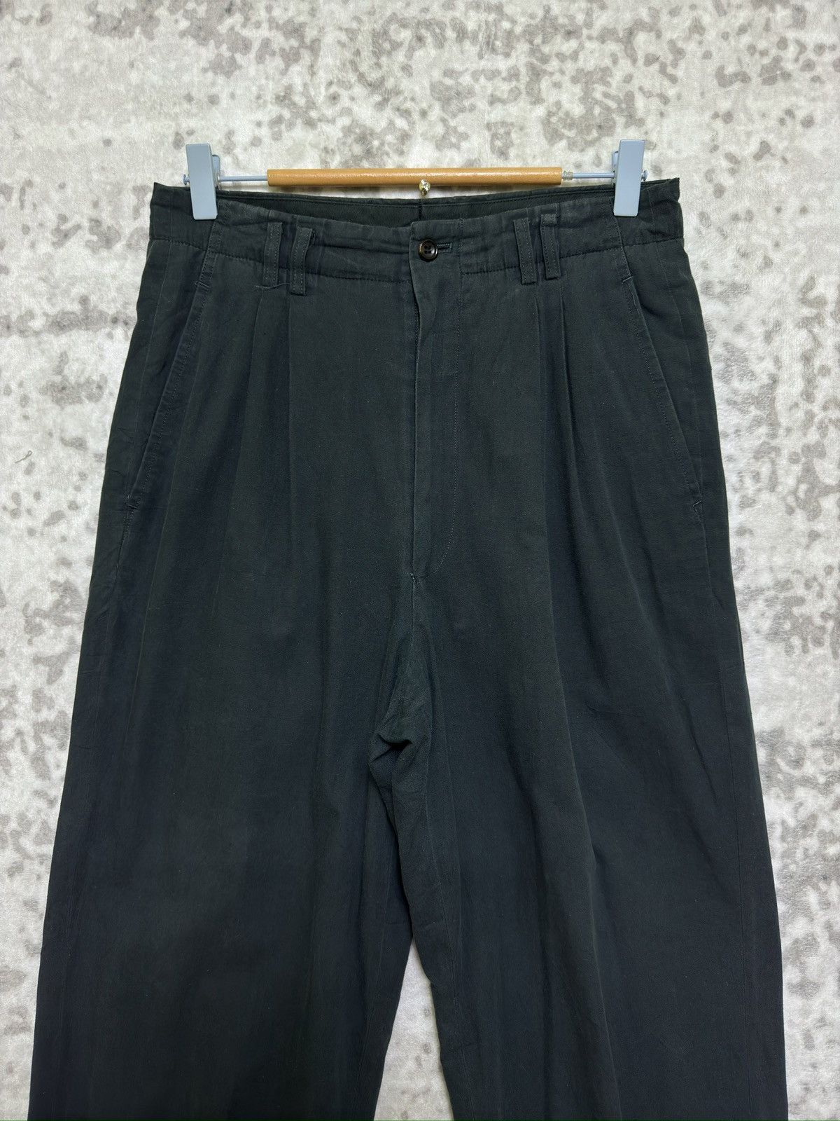 Comme des Garcons Homme Comme Des Garcon Faded Dark Green Balloon Pants Size US 30 / EU 46 - 3 Thumbnail