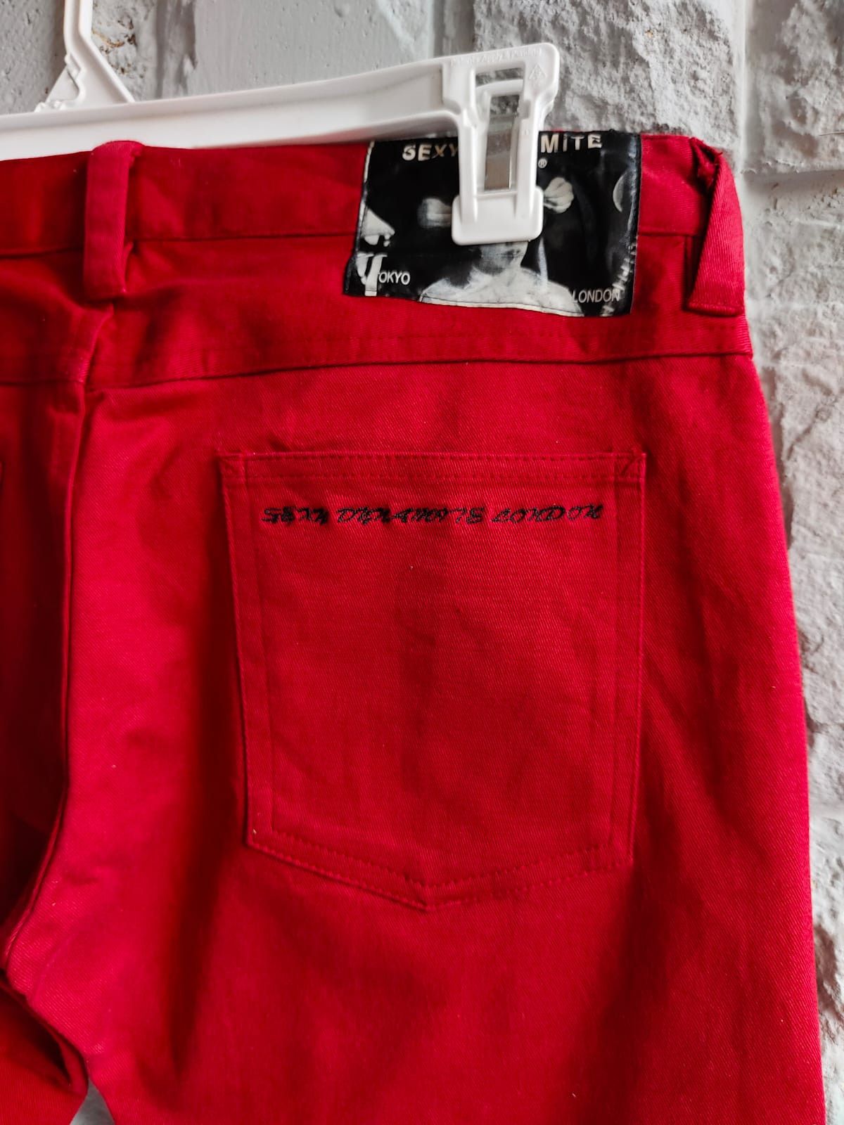Seditionaries × Vintage 💥Sexy Dynamite London Skull Embroidered Seditionaries Pants Size US 30 / EU 46 - 6 Thumbnail