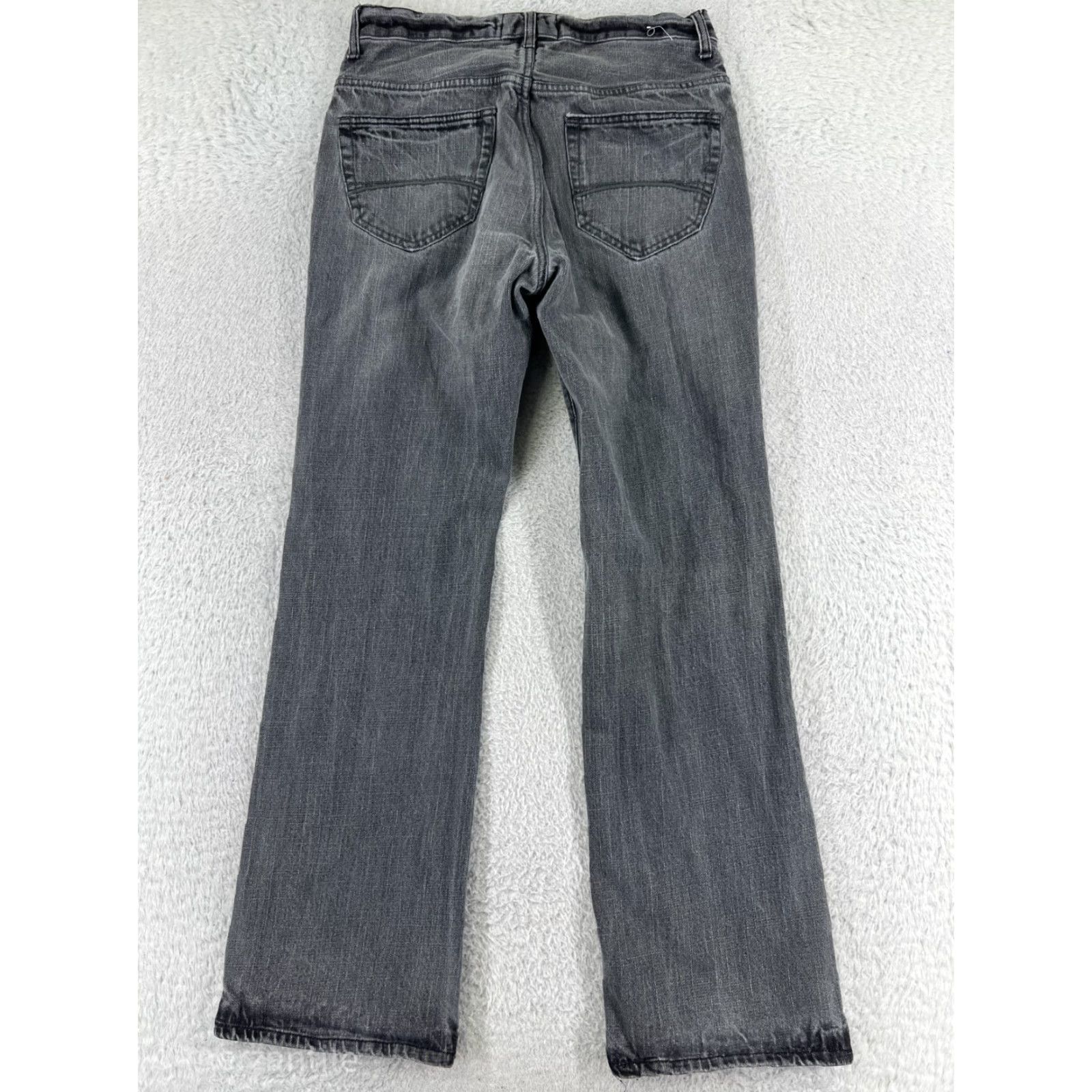 Ocean Pacific OP Ocean Pacific Jeans Womens 29 Gray Denim Bootcut Mid Rise 5-Pocket Regular Inseam 29 Cotton Blend Stretch Vintage: No Gender: Womens Size 29" - 2 Thumbnail
