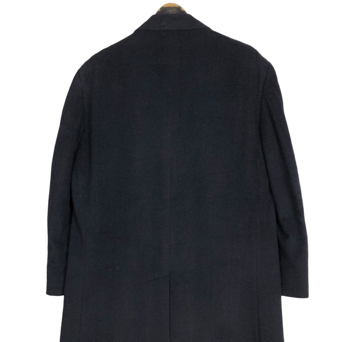 Burberry Vintage Burberrys Wool Cashmere Car Coat Size US L / EU 52-54 / 3 - 18 Thumbnail