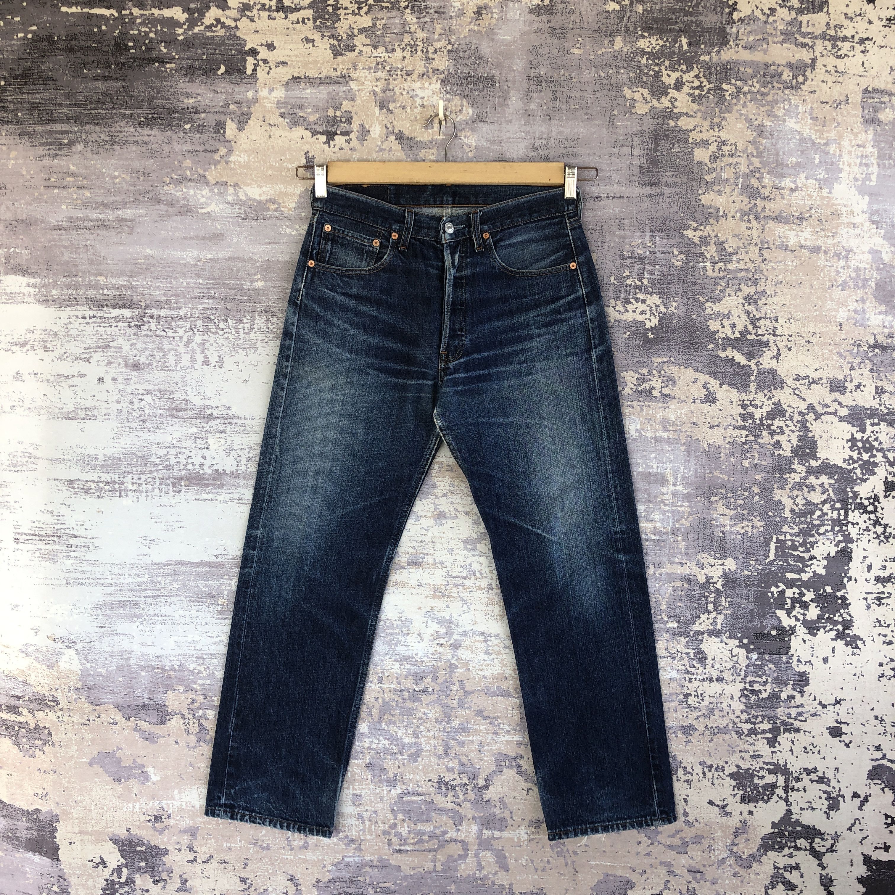 Levi's Vintage 90s Levis 501 Jeans Faded Levi's Distressed Denim Size US 30 / EU 46 - 1 Thumbnail