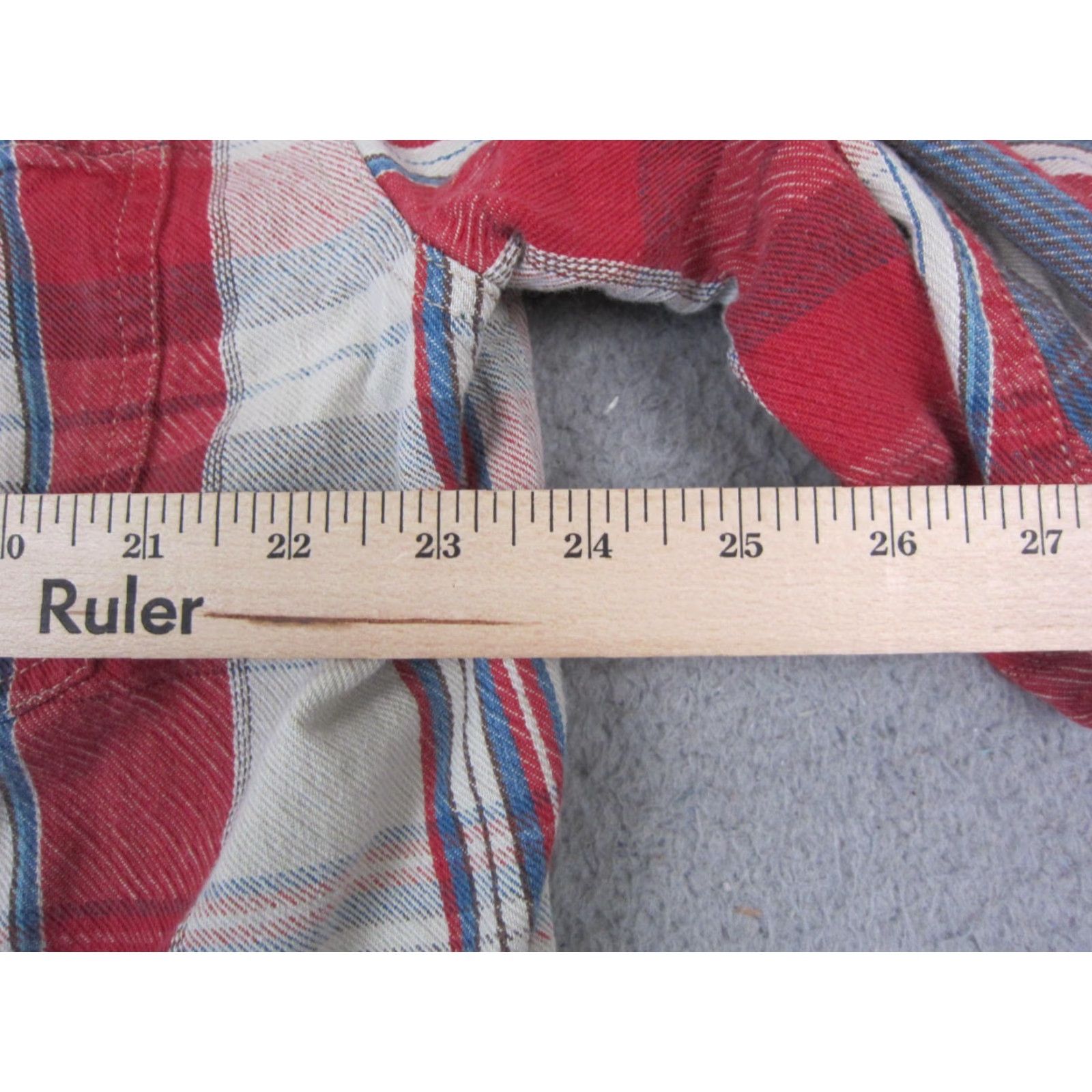 Wrangler VINTAGE Wrangler Shirt Mens XL Red Plaid Western Rodeo 90s Cotton Denim Button-Up Collared Long Sleeve Pockets Men's Size US XL / EU 56 / 4 - 7 Thumbnail