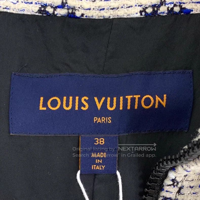 Louis Vuitton Louis Vuitton Color-block logo, full print, zip-up, long-s Size XS / US 0-2 / IT 36-38 - 5 Thumbnail