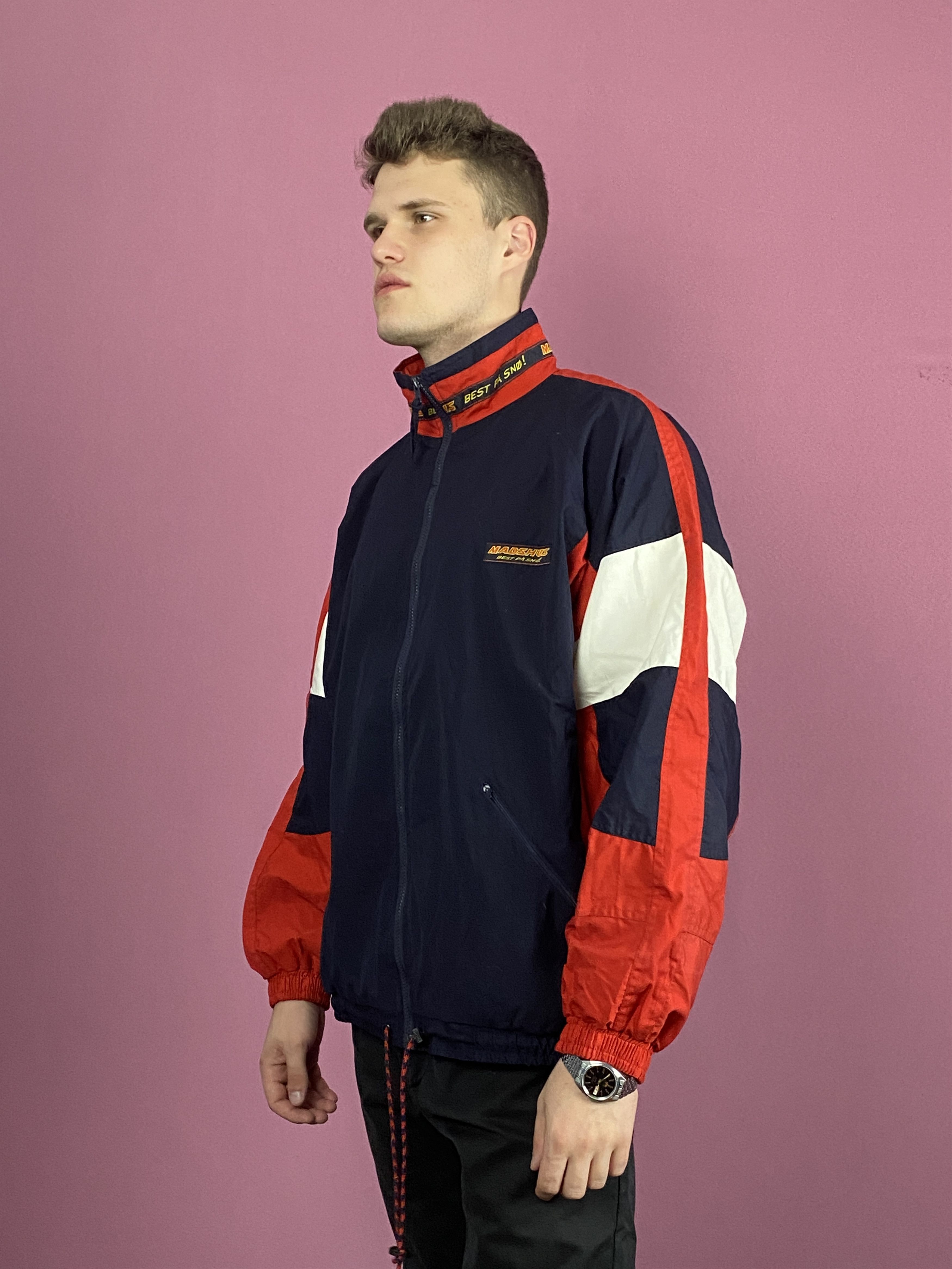 Vintage 90s Madshus Vintage Men's Windbreaker Jacket - L Size US L / EU 52-54 / 3 - 2 Thumbnail