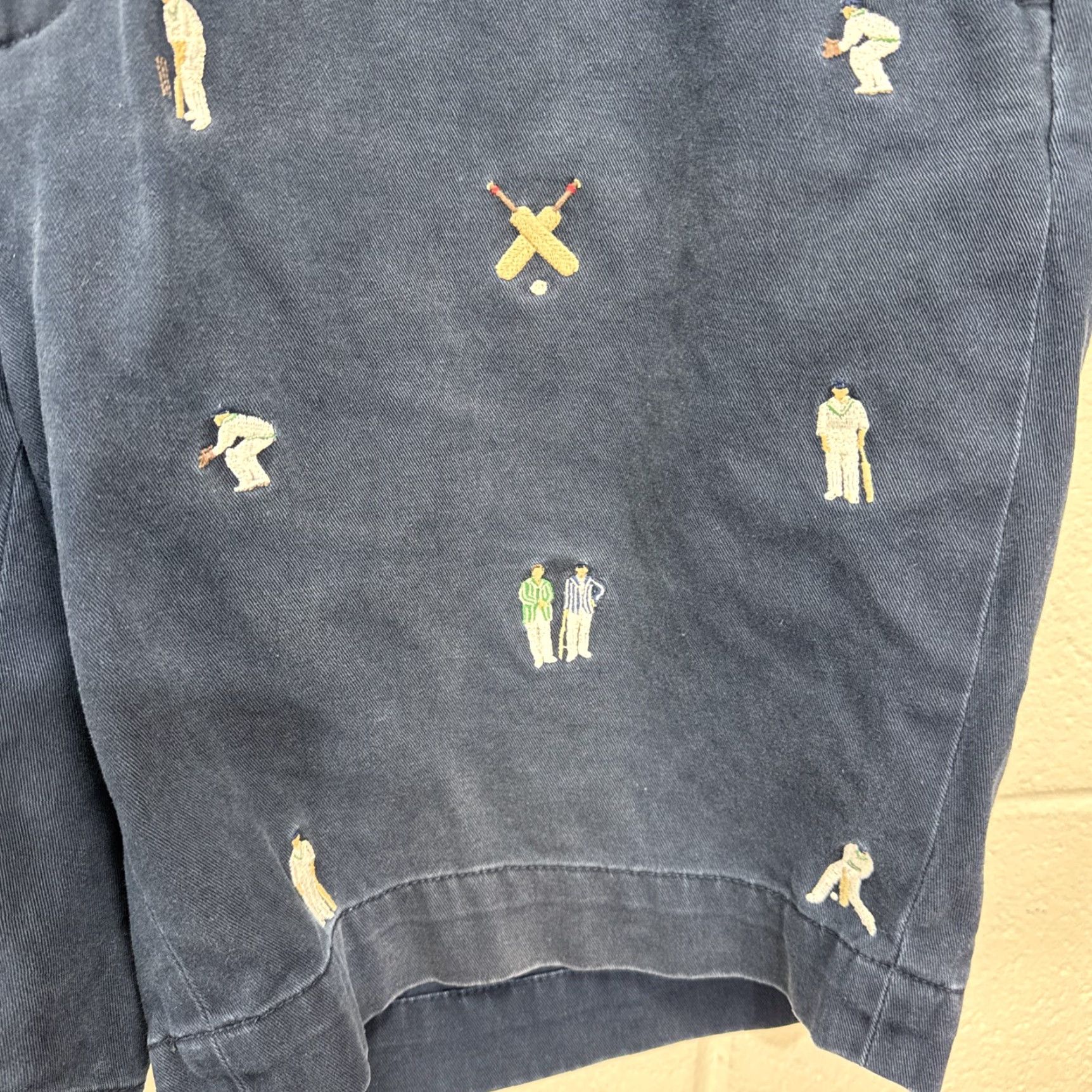 Polo Ralph Lauren VINTAGE Polo Ralph Lauren Golf Shorts Mens 38 Navy Cotton 5-Pocket Chino Casual Summer Fall Spring Size US M / EU 48-50 / 2 - 5 Thumbnail
