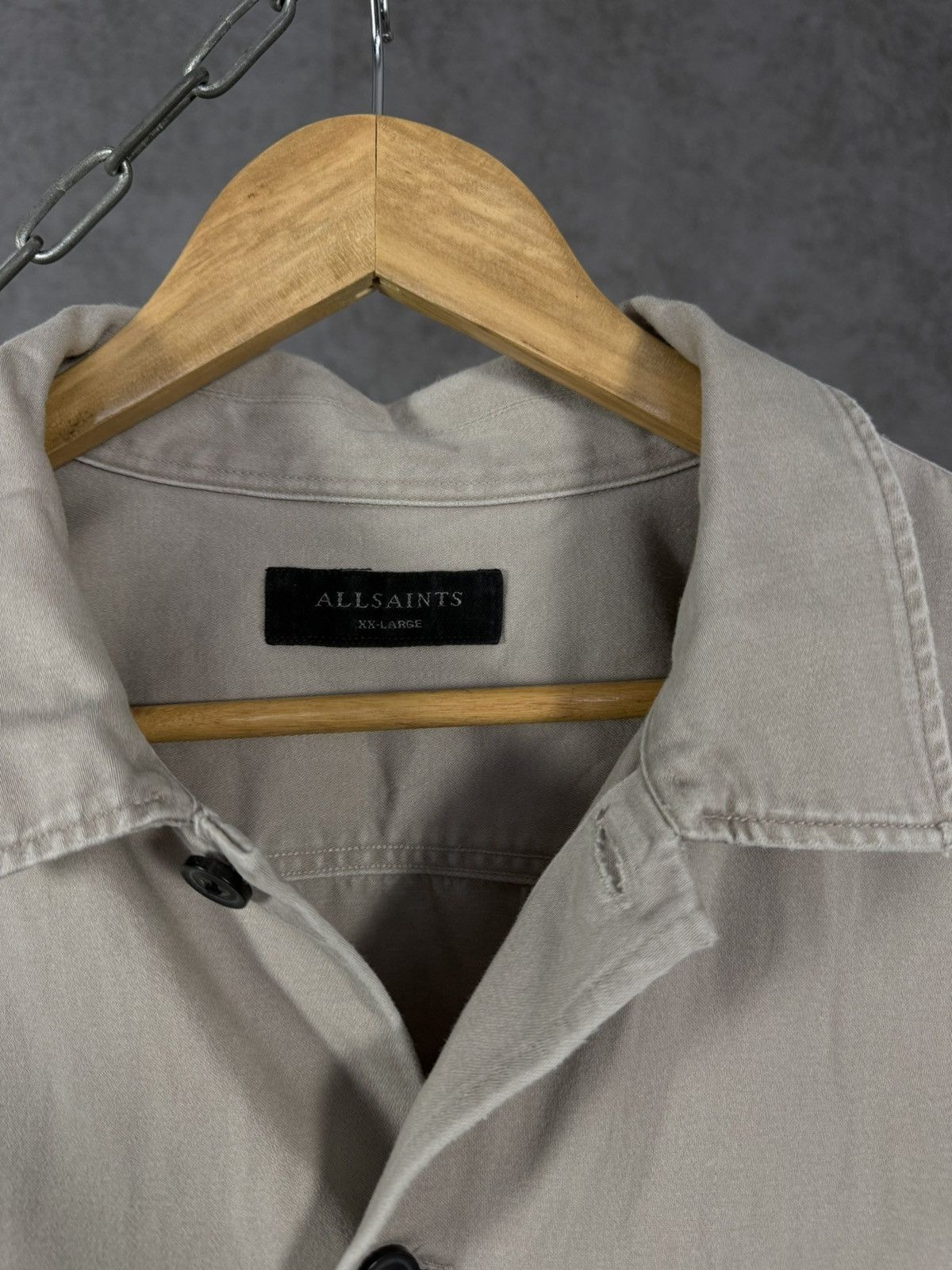 Allsaints Allsaints designer double pocket heavy shirt Size US XXL / EU 58 / 5 - 4 Thumbnail