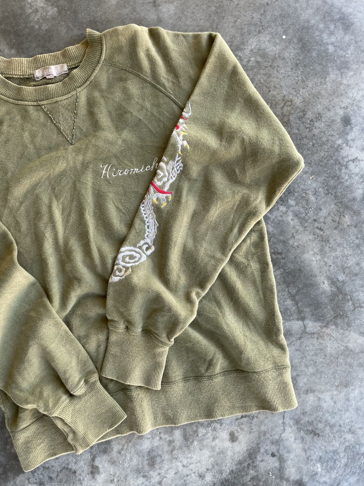 Other VTG 90s Dragon Sweatshirt by Hiromichi Nakano Size US L / EU 52-54 / 3 - 3 Thumbnail