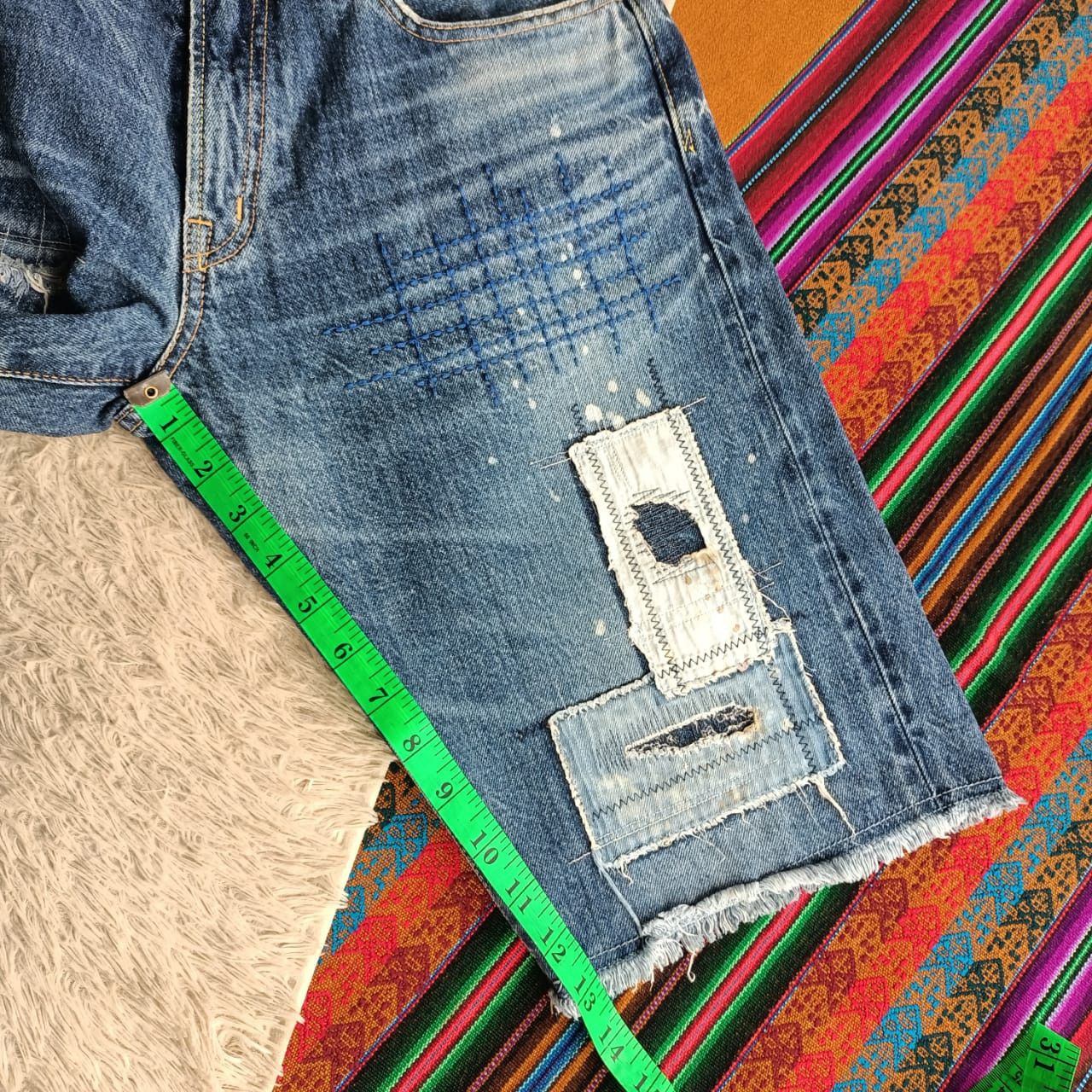 Fragment Design × Vanquish Denim by Vanquish fragment design patchwork selvedge Size US 30 / EU 46 - 22 Thumbnail