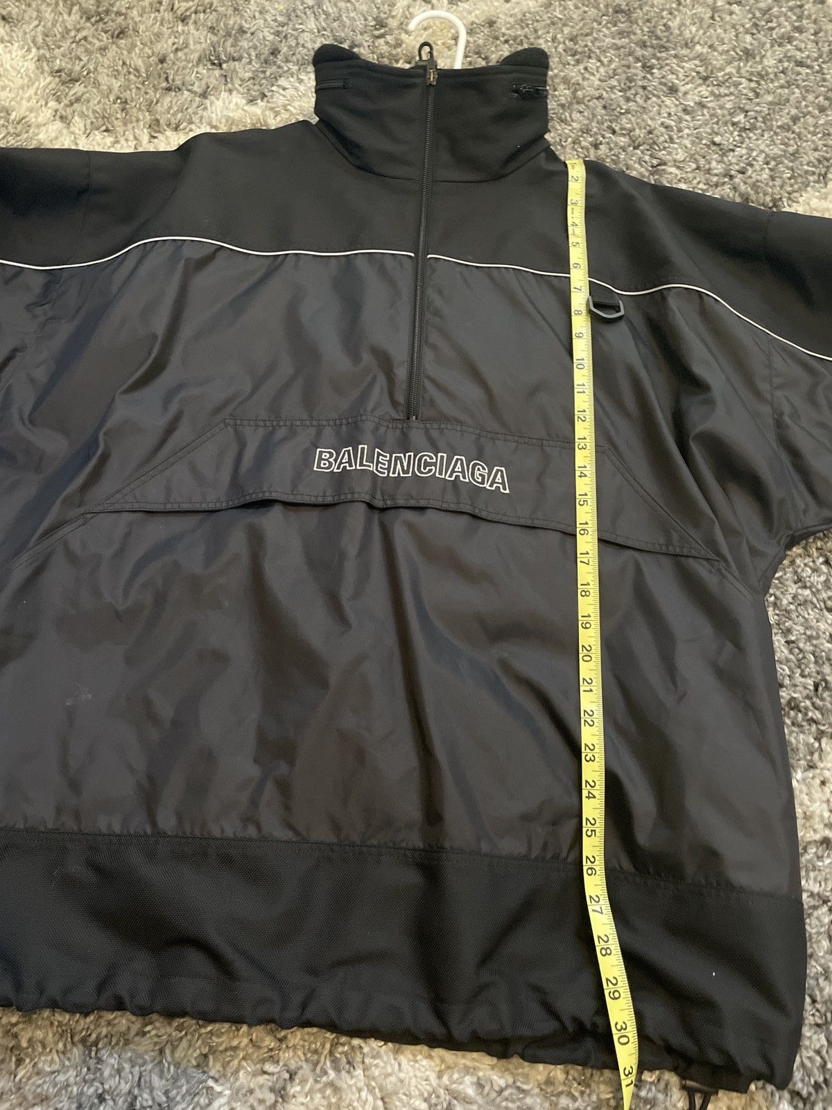 Balenciaga Balenciaga Classic 80s Windbreaker Black Size US L / EU 52-54 / 3 - 3 Thumbnail