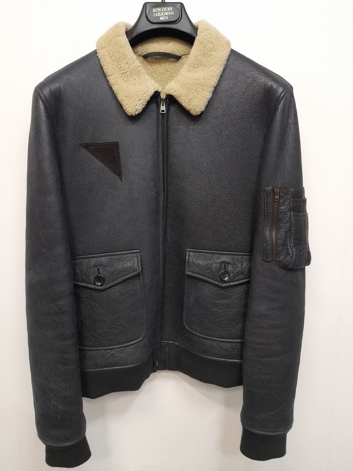 A.P.C. A.P.C Leather Sherling Jacket Size US M / EU 48-50 / 2 - 1 Thumbnail