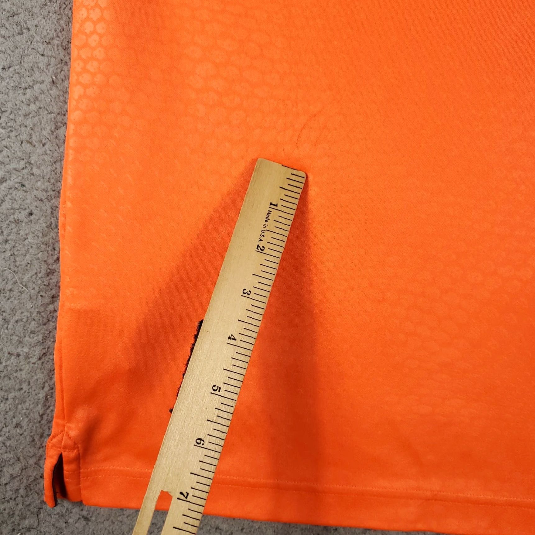 Under Armour Under Armour Polo Shirt Mens XL Orange Solid Short Sleeve Button Collared Logo 100% Polyester Sports Casual Classic Polo Mens XL Orange Size US XL / EU 56 / 4 - 6 Thumbnail