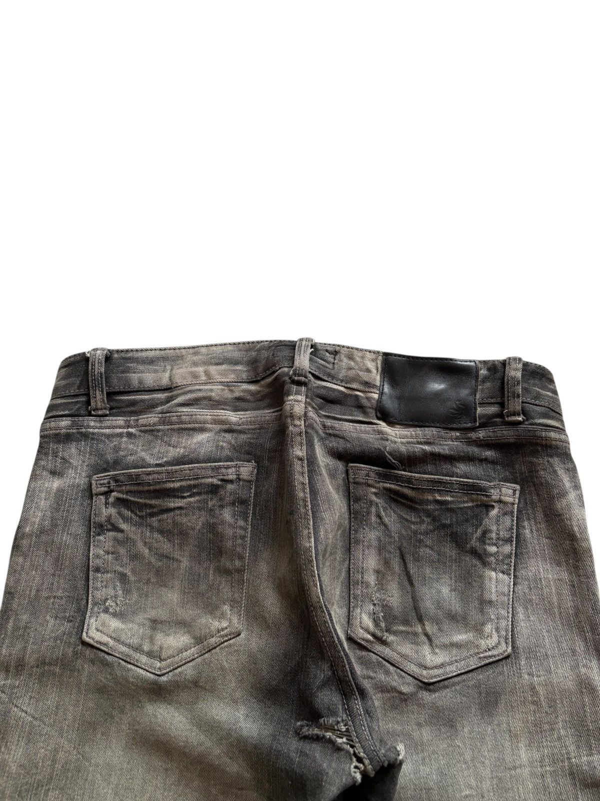 Japanese Brand × Tornado Mart Vintage Japanese Brand Mud Wash Distress Rip Flare Jean Size US 33 - 9 Thumbnail