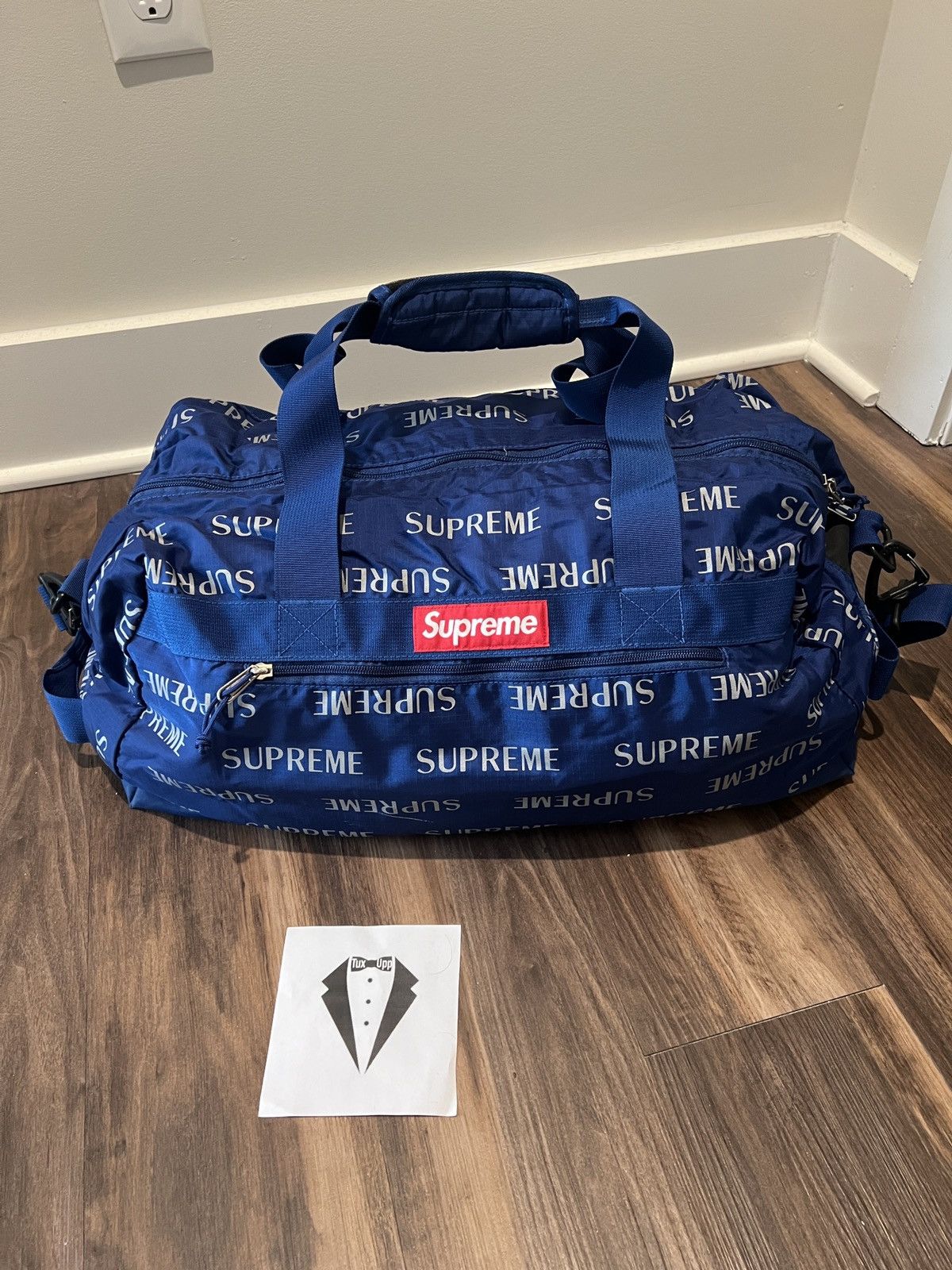 Supreme Supreme 3m Reflective Repeat Duffle Bag Size ONE SIZE - 5 Thumbnail