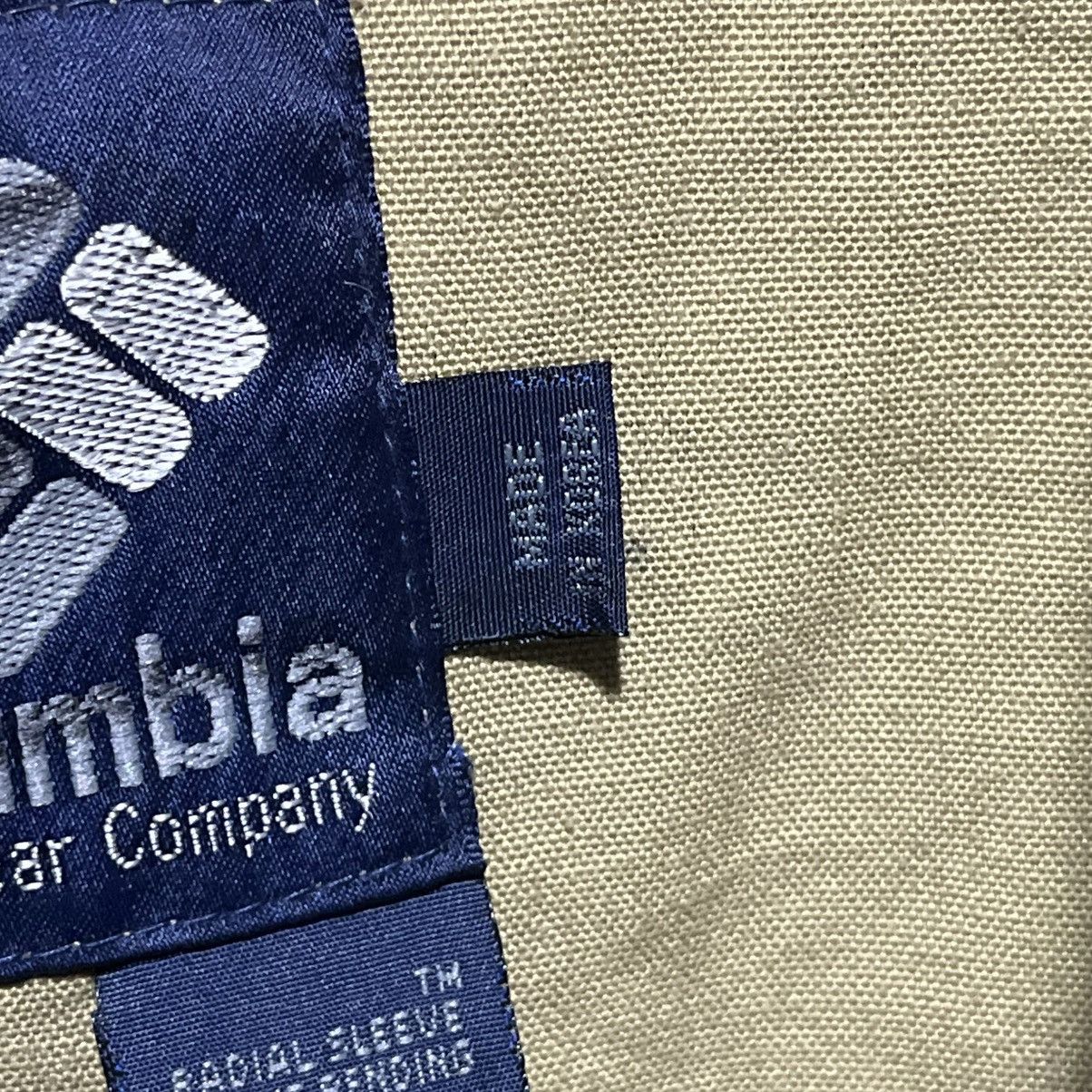 Columbia VINTAGE 90s COLUMBIA DUCK CAMO GORP OUTDOOR BOMBER JACKET Size US L / EU 52-54 / 3 - 7 Thumbnail