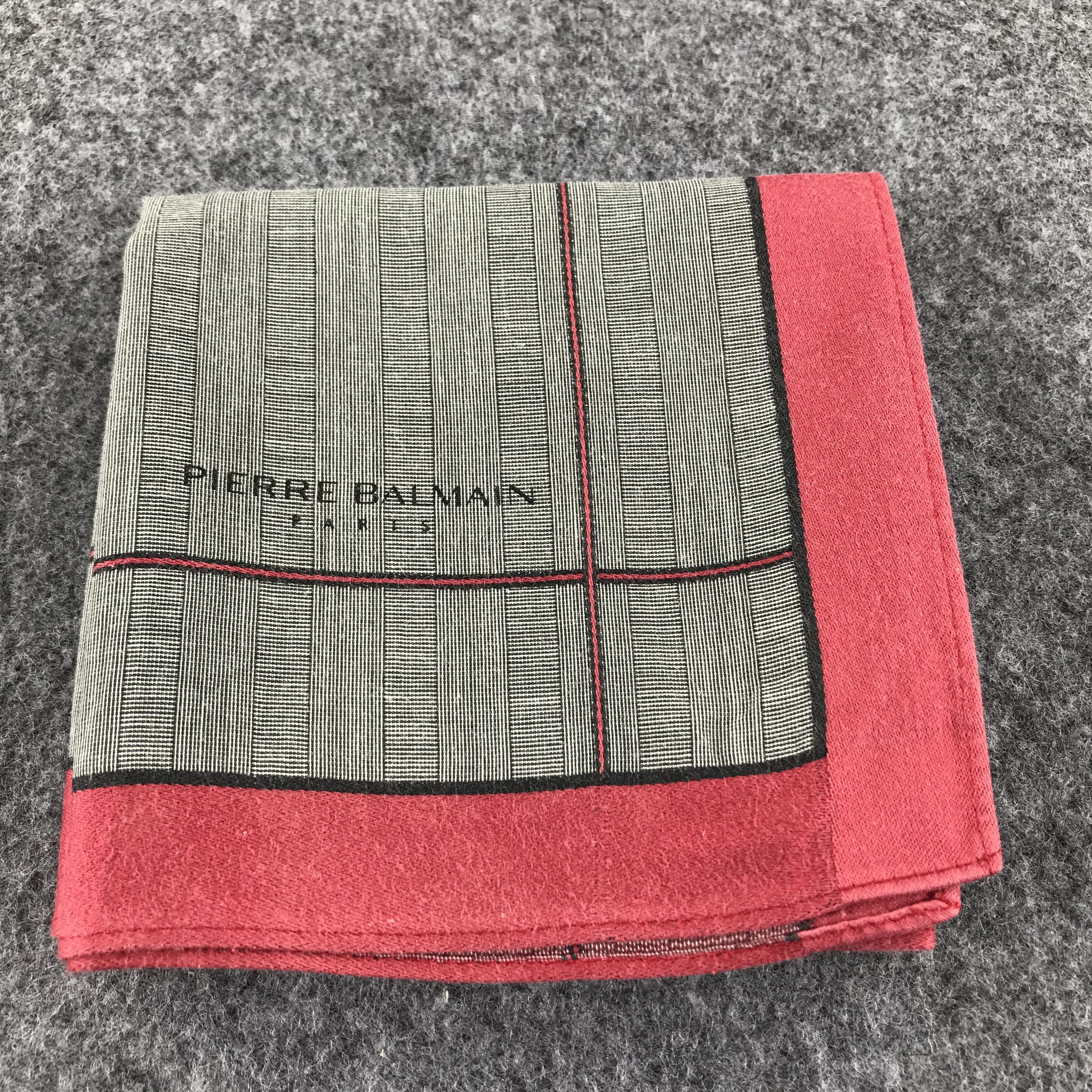 Pierre Balmain Pierre Balmain Handkerchief Neckerchief Bandana H227 Size ONE SIZE - 8 Thumbnail
