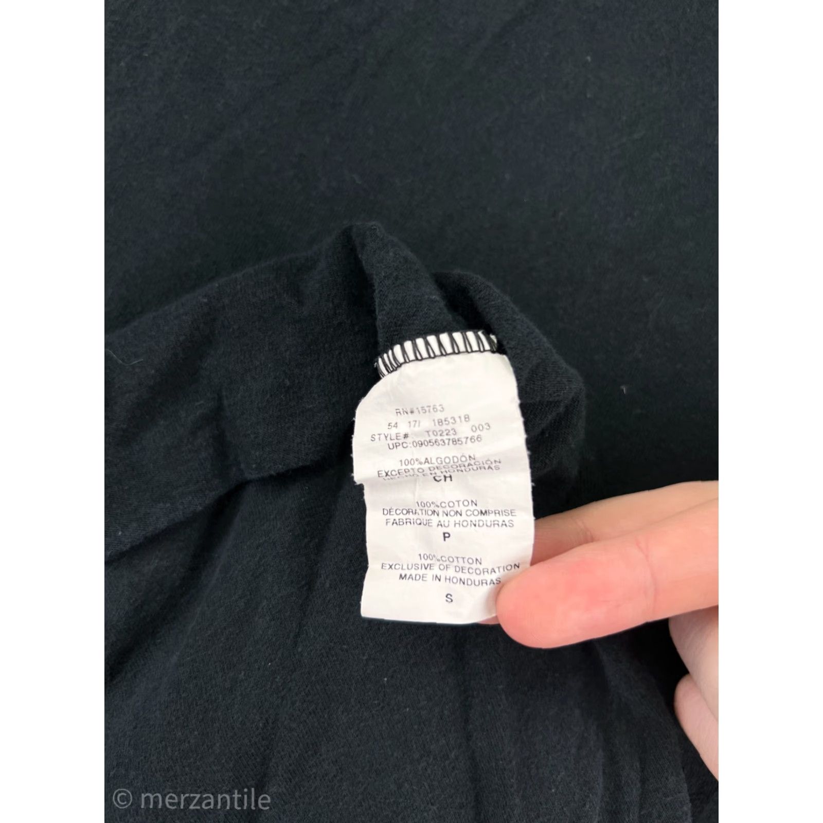 Champion Champion Shirt Mens Small Black Embroidered Logo Short Sleeve Crew Neck Cotton Size US S / EU 44-46 / 1 - 5 Thumbnail