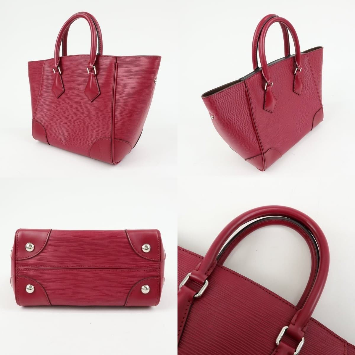 Louis Vuitton Louis Vuitton Epi Phenix PM Satchel Red Size ONE SIZE - 3 Thumbnail