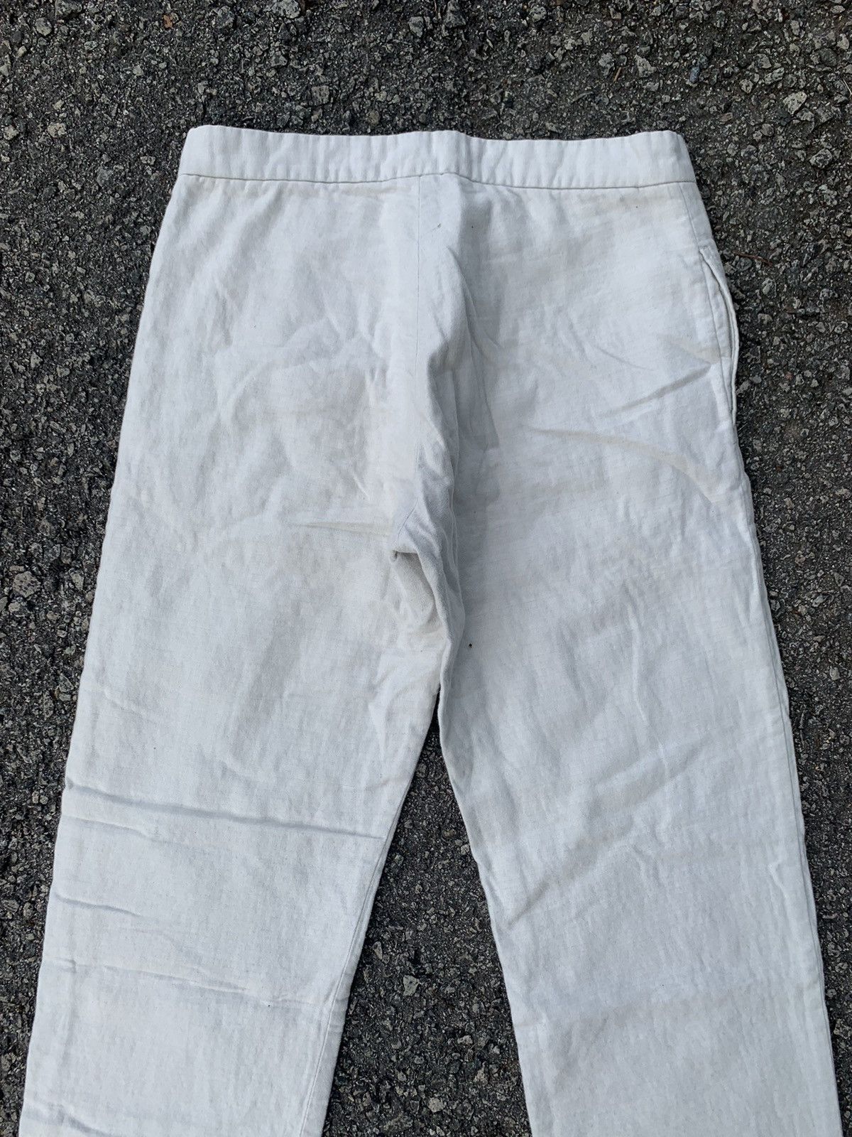 Designer × Y's × Yohji Yamamoto Y’s Yohji Yamamoto White Pants Size US 28 / EU 44 - 9 Thumbnail