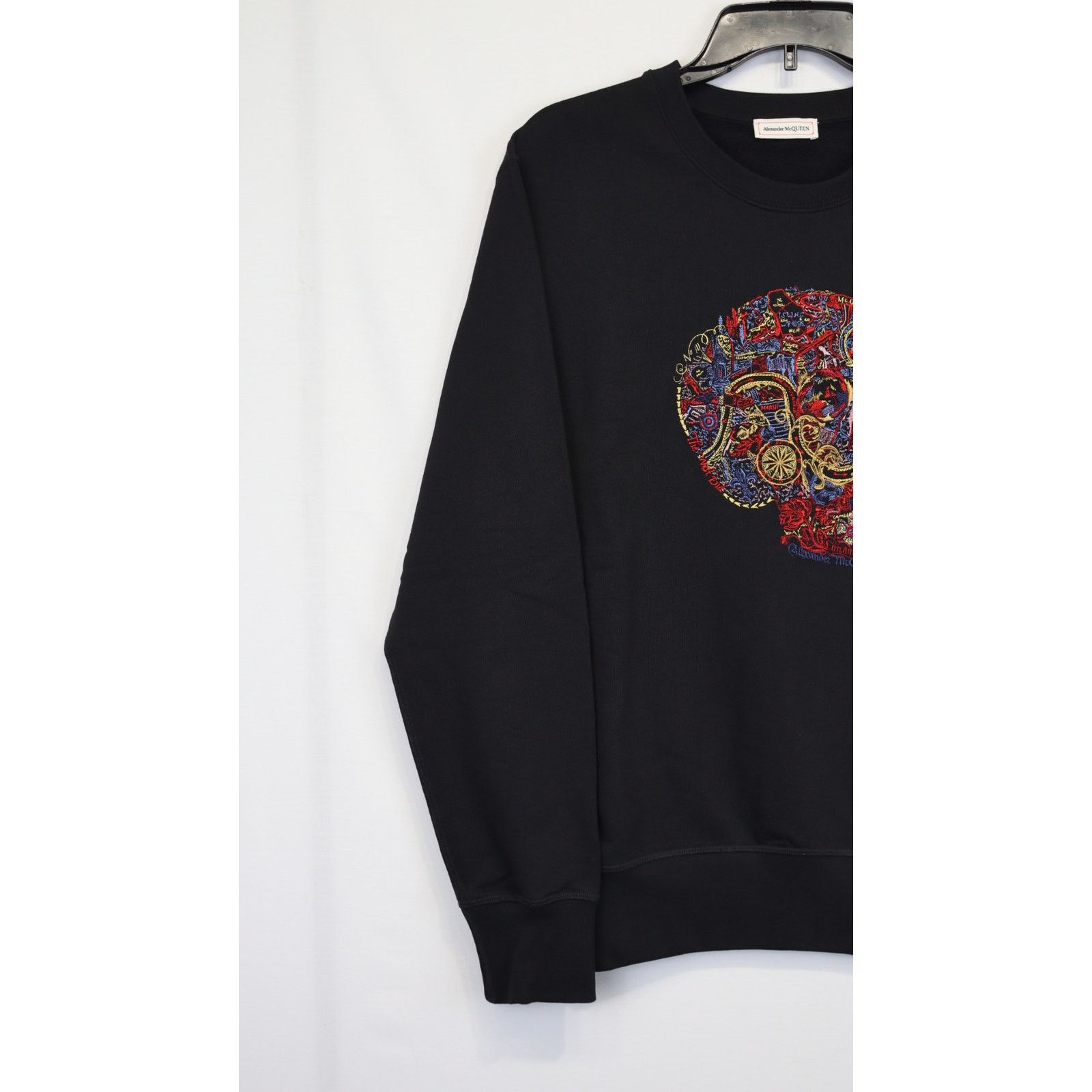 Alexander McQueen o1rshd1 ***Defective / Sweatshirt in Black Size US M / EU 48-50 / 2 - 6 Thumbnail