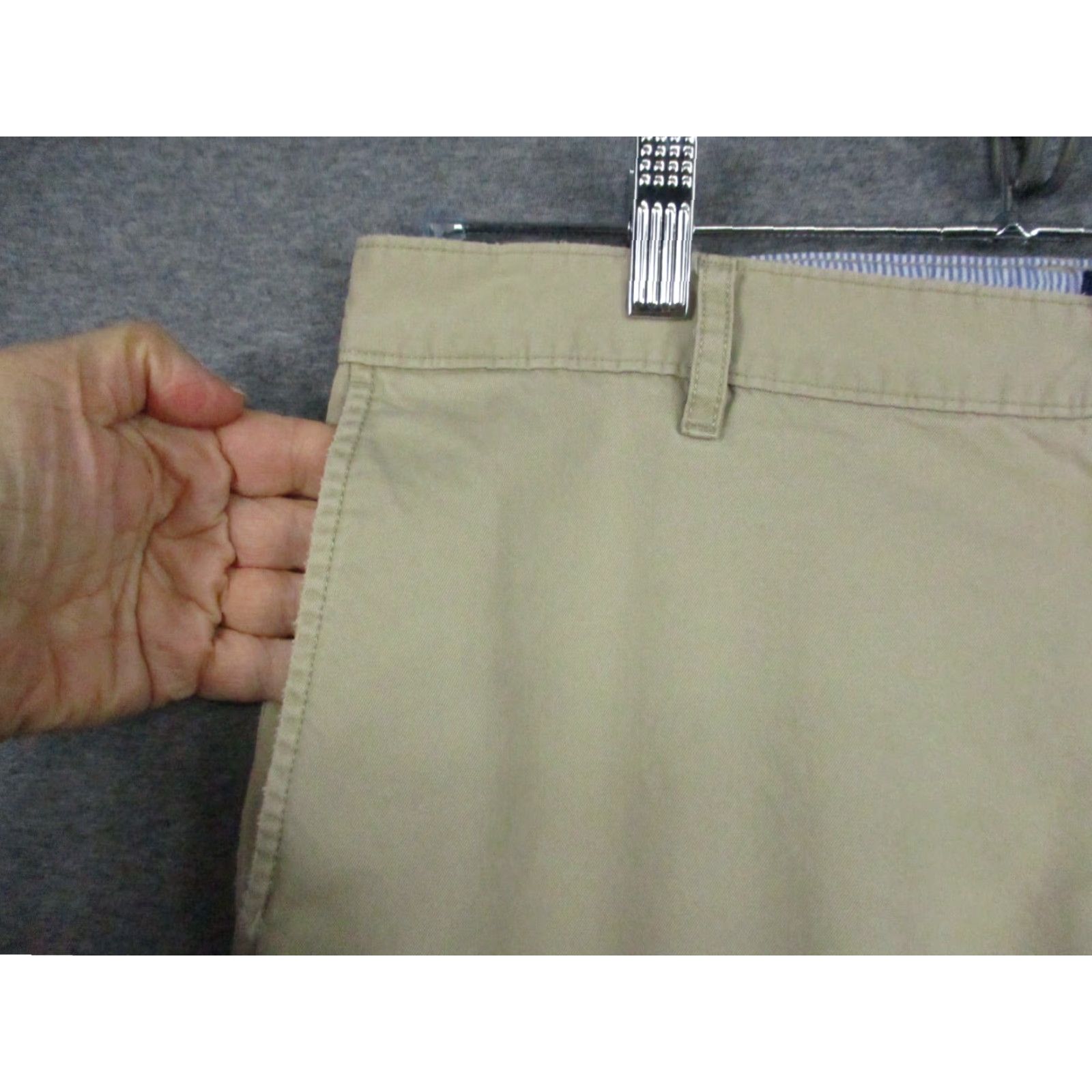 Vintage Coastal Cotton Pants 36x34 Mens Pima Modal Blend Flat Front Khaki Stretch Size US 36 / EU 52 - 6 Thumbnail