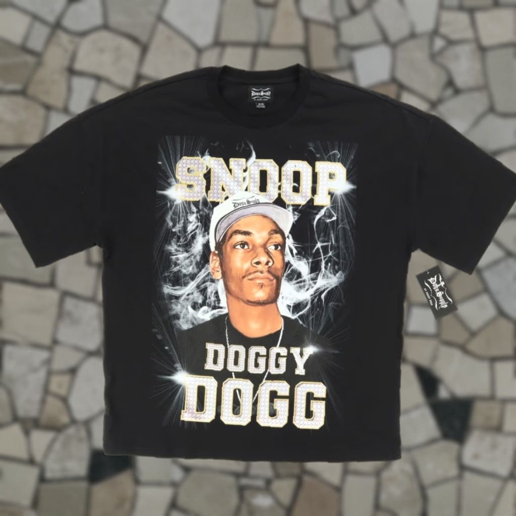 Vintage Dogg Supply Snoop Doggy Dogg Solid T-Shirt Black Men's XL Shirt Men XL Black Snoop Doggy Dogg Size US XL / EU 56 / 4 - 1 Thumbnail