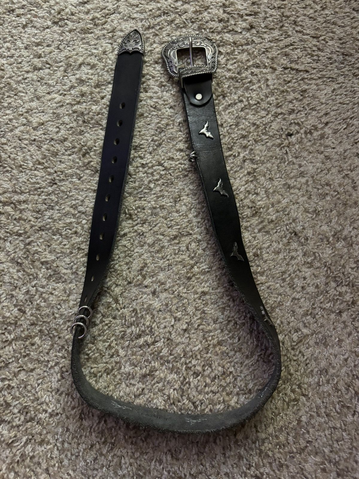Japanese Brand custom 1 of 1 opium batman vampire belt Size 32 - 3 Thumbnail