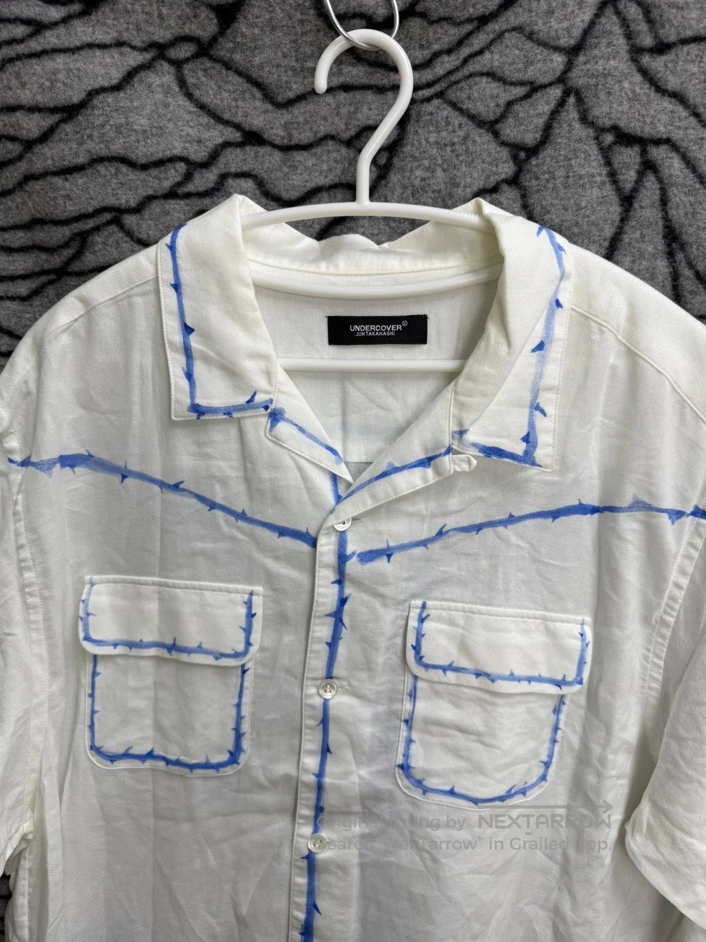 Undercover UNDERCOVER Ballpoint Artist Short Sleeve Shirt. Size US XL / EU 56 / 4 - 4 Thumbnail