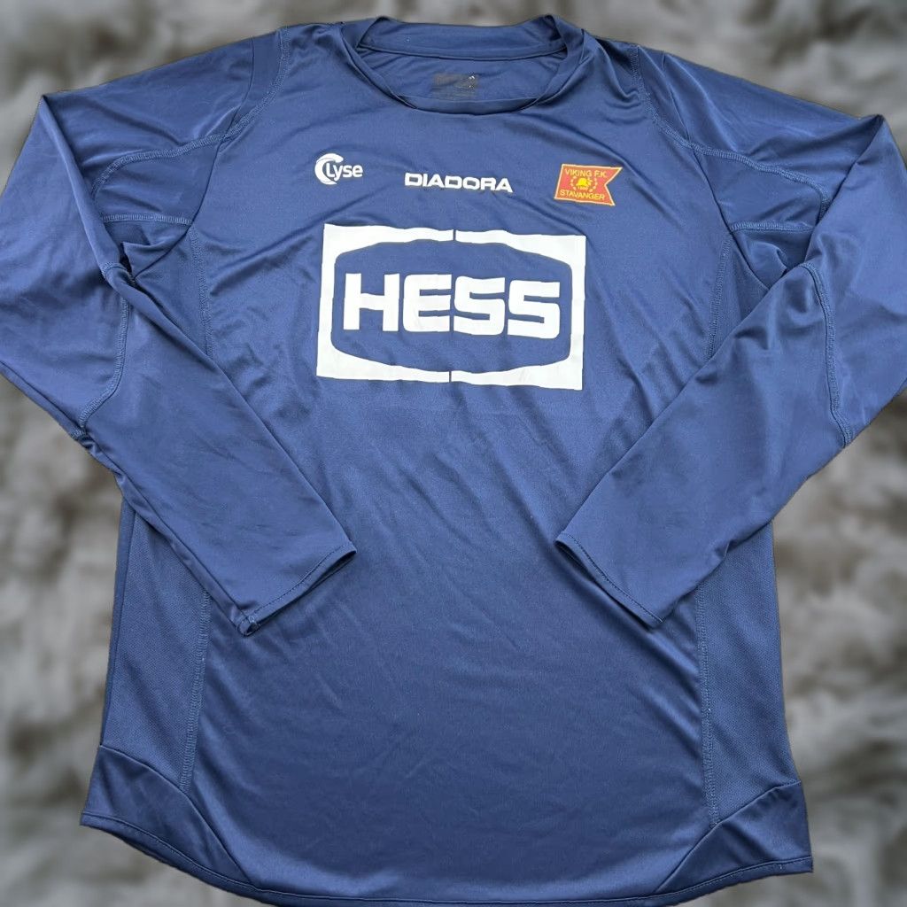 Diadora Diadora Viking FK Stavanger Training Football Jersey Shirt Mens Large Blue Size US L / EU 52-54 / 3 - 1 Thumbnail