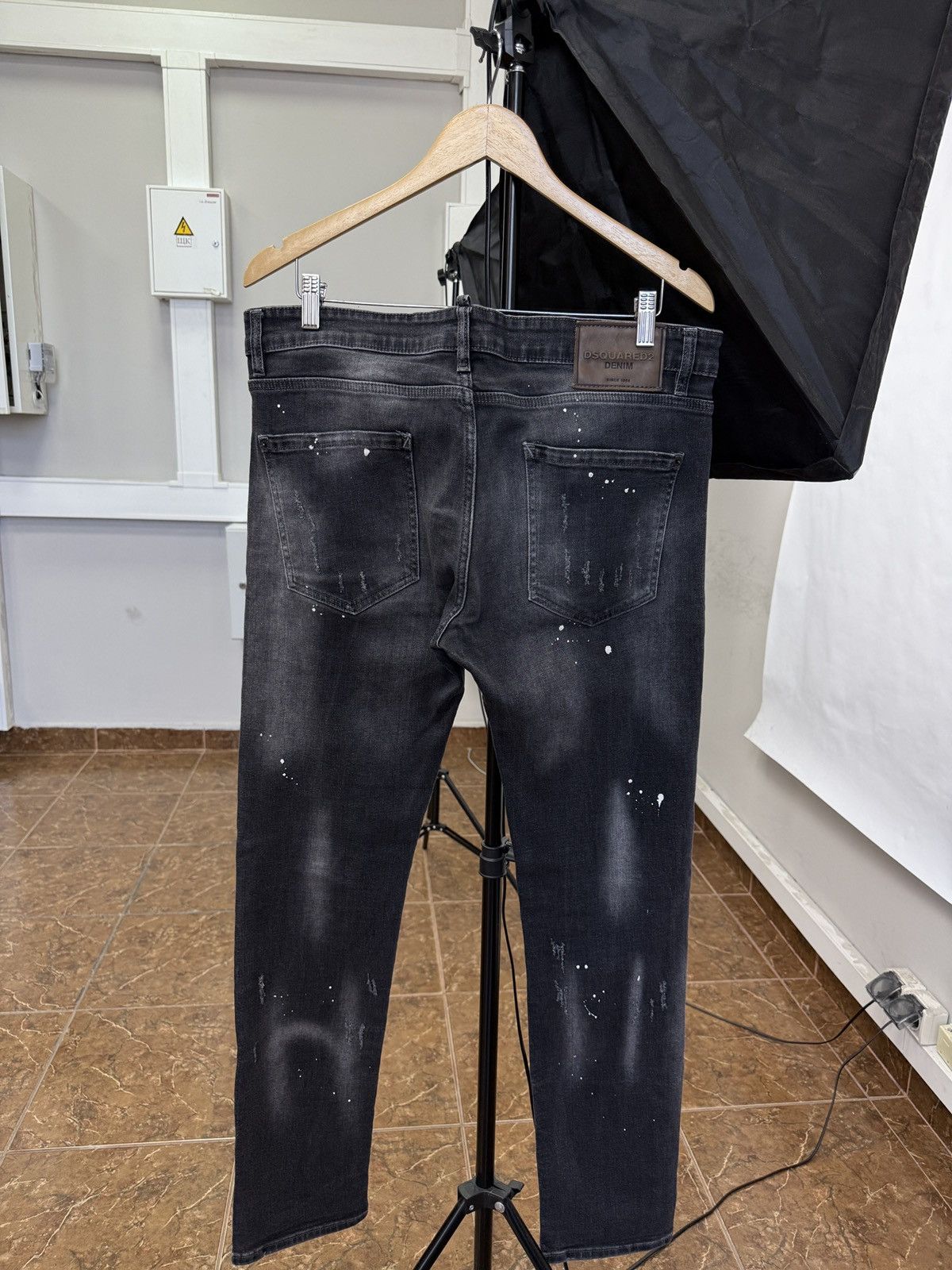 Dsquared2 🇮🇹 Dsquared2 Avant Gard Jeans Made In Italy Y2K Rare Retro Size US 34 / EU 50 - 2 Thumbnail