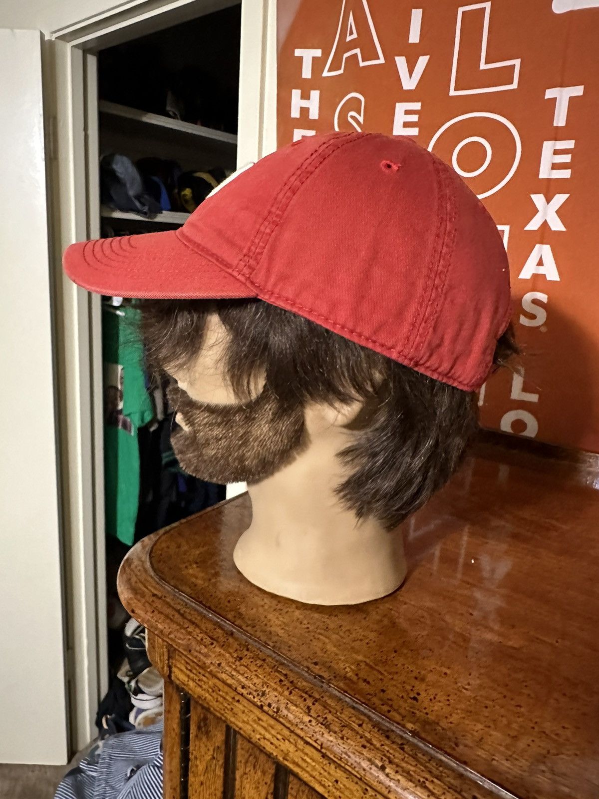 NCAA × Vintage Vintage NCAA Legacy Wisconsin Badgers “ triple red” hat 00s Size ONE SIZE - 5 Thumbnail