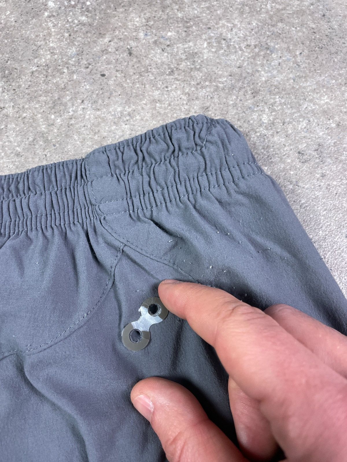 Nike × Vintage Vintage Y2K Nike parachute Drill track baggy pants Size US 34 / EU 50 - 7 Thumbnail
