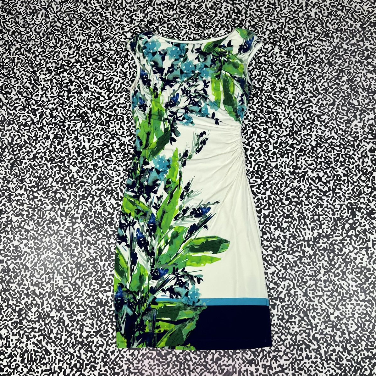 Lauren Ralph Lauren Vintage Y2K Lauren Ralph Lauren Floral Luxury Mini Dress Size S / US 4 / IT 40 - 1 Thumbnail
