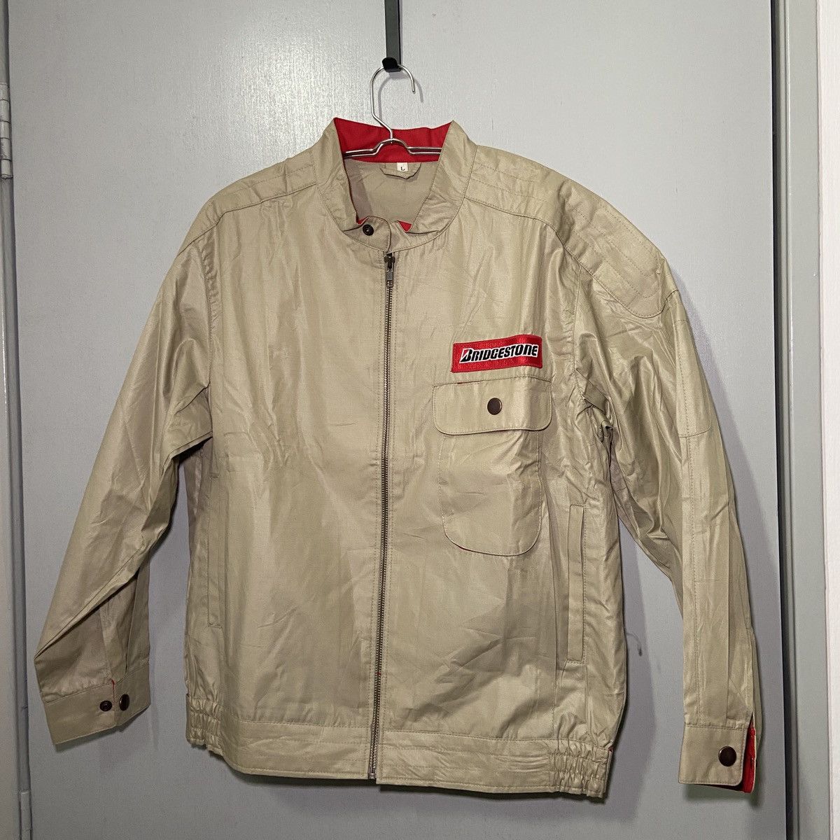 Vintage Vintage bridgestone motorsport racing jacket Size US L / EU 52-54 / 3 - 1 Thumbnail