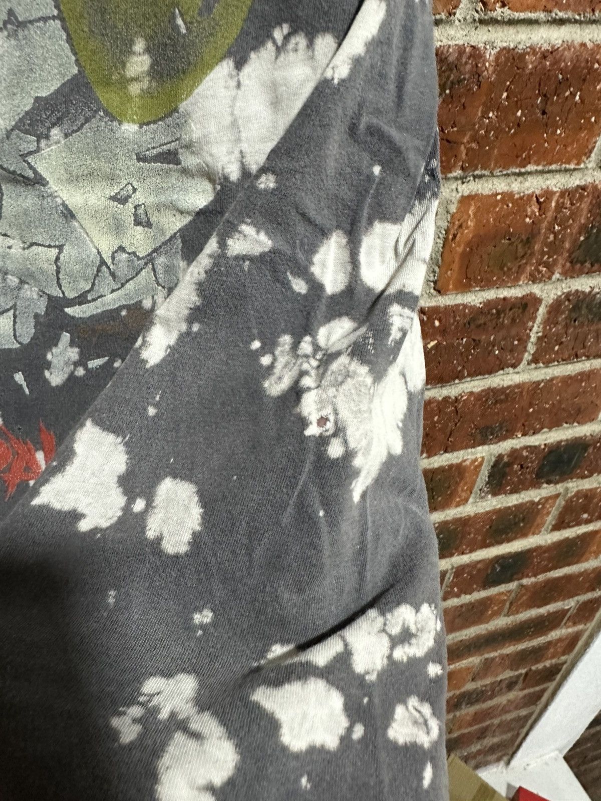 Band Tees × Vintage Vintage Metallica Death Is Pain Tye Dye Tee Size US L / EU 52-54 / 3 - 7 Thumbnail