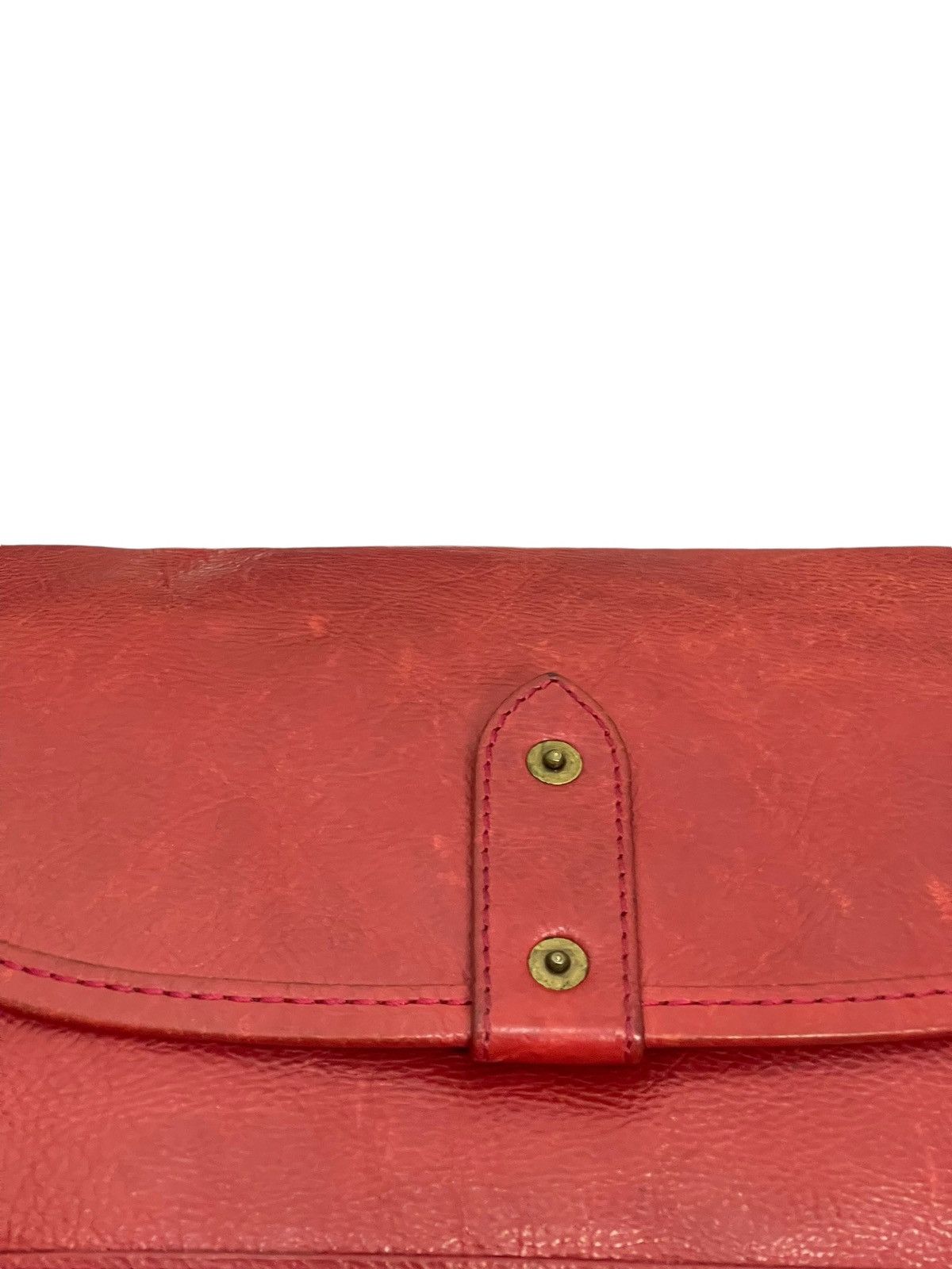 Japanese Brand Full Leather Effy Modern Design Cross Body Bag 1🟩0 Size ONE SIZE - 10 Thumbnail