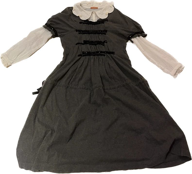 Junya Watanabe Junya Watanabe Vintage Cotton Short Sleeve Dress Size S / US 4 / IT 40 - 1 Thumbnail